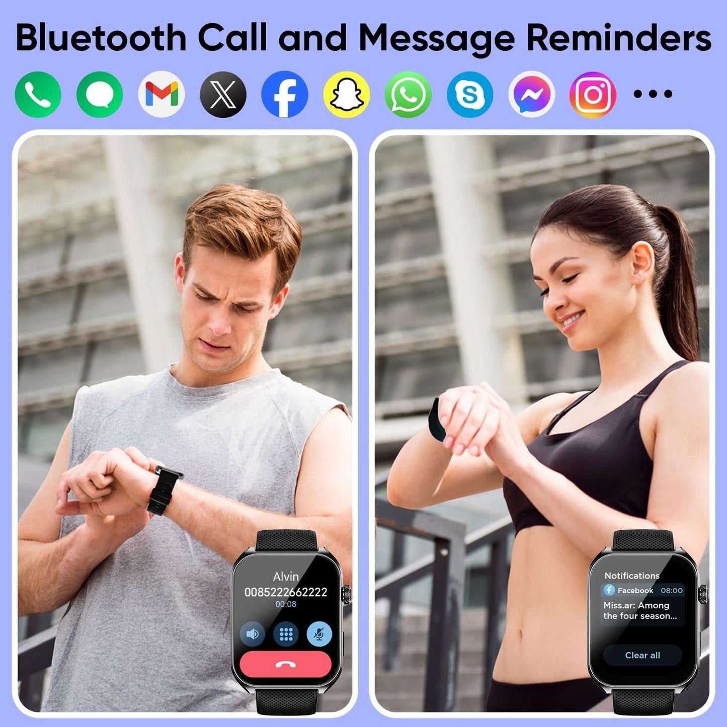 Men's Waterproof Smart Watches for Ultimate Style and Functionality -
