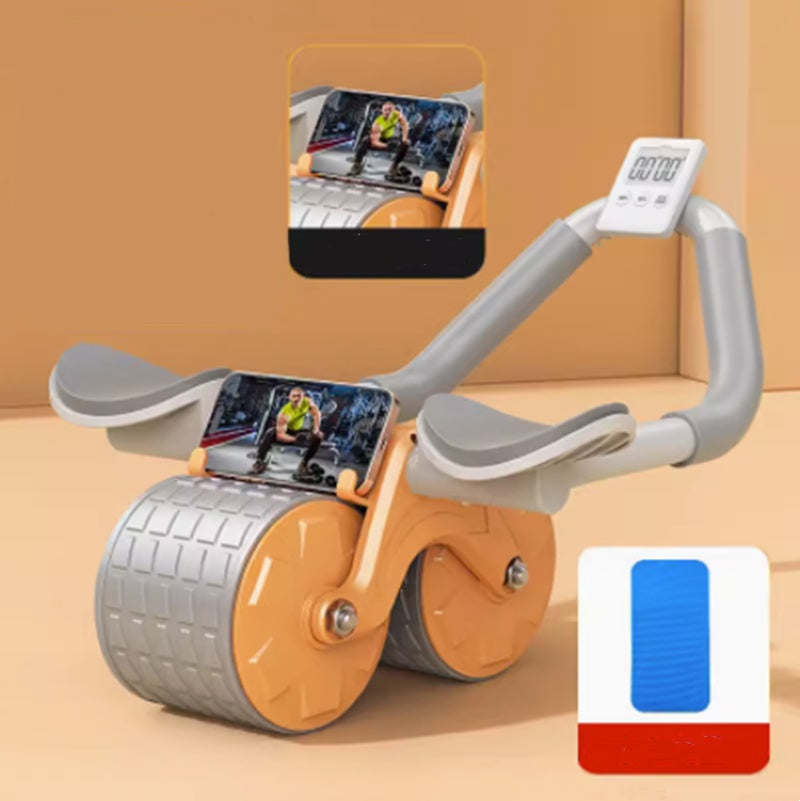 Belly Wheel Fitness - Automatic Rebound for Easy Core Workout