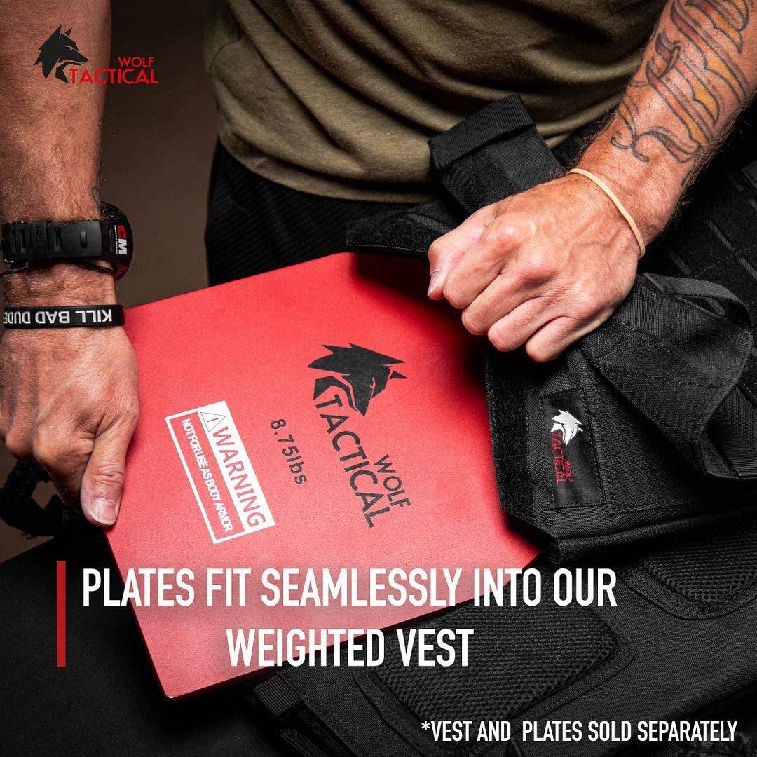 Weight Vest Plates for Heavy Workouts - Enhance Your Strength Training -