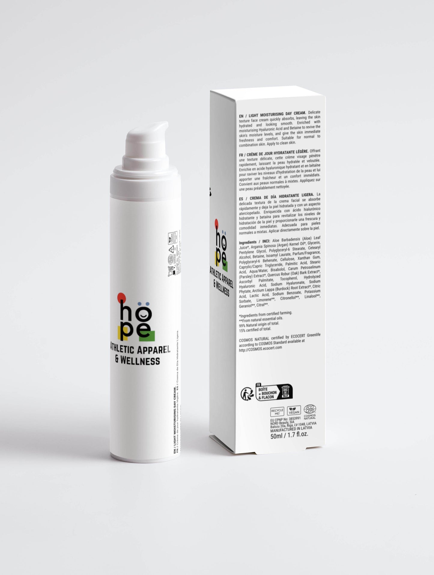 Light Moisturizing Day Cream for Oily Skin - Hydrating Formula -