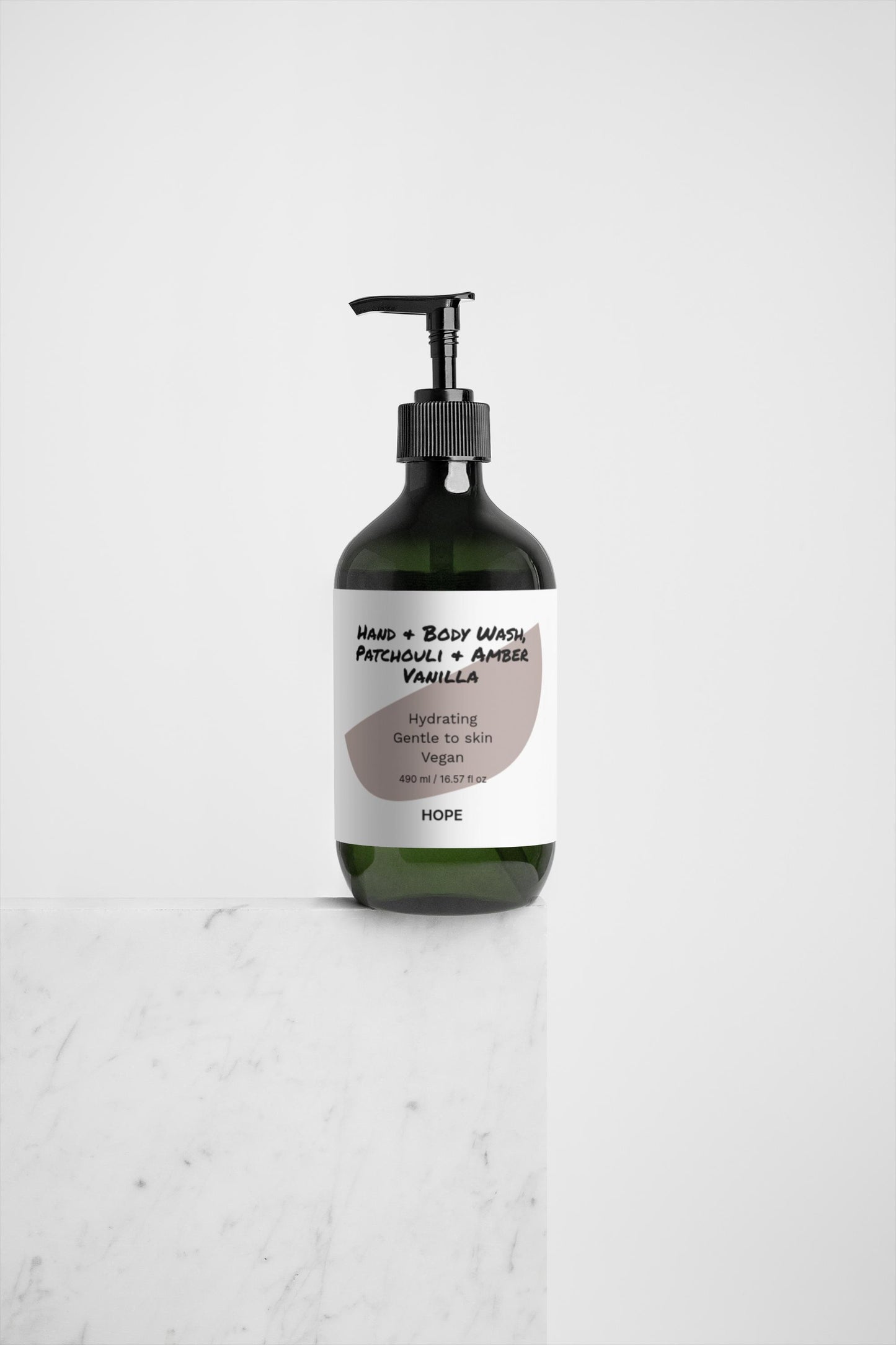 Patchouli Amber Vanilla Hand Wash - Hydrating & Vegan -