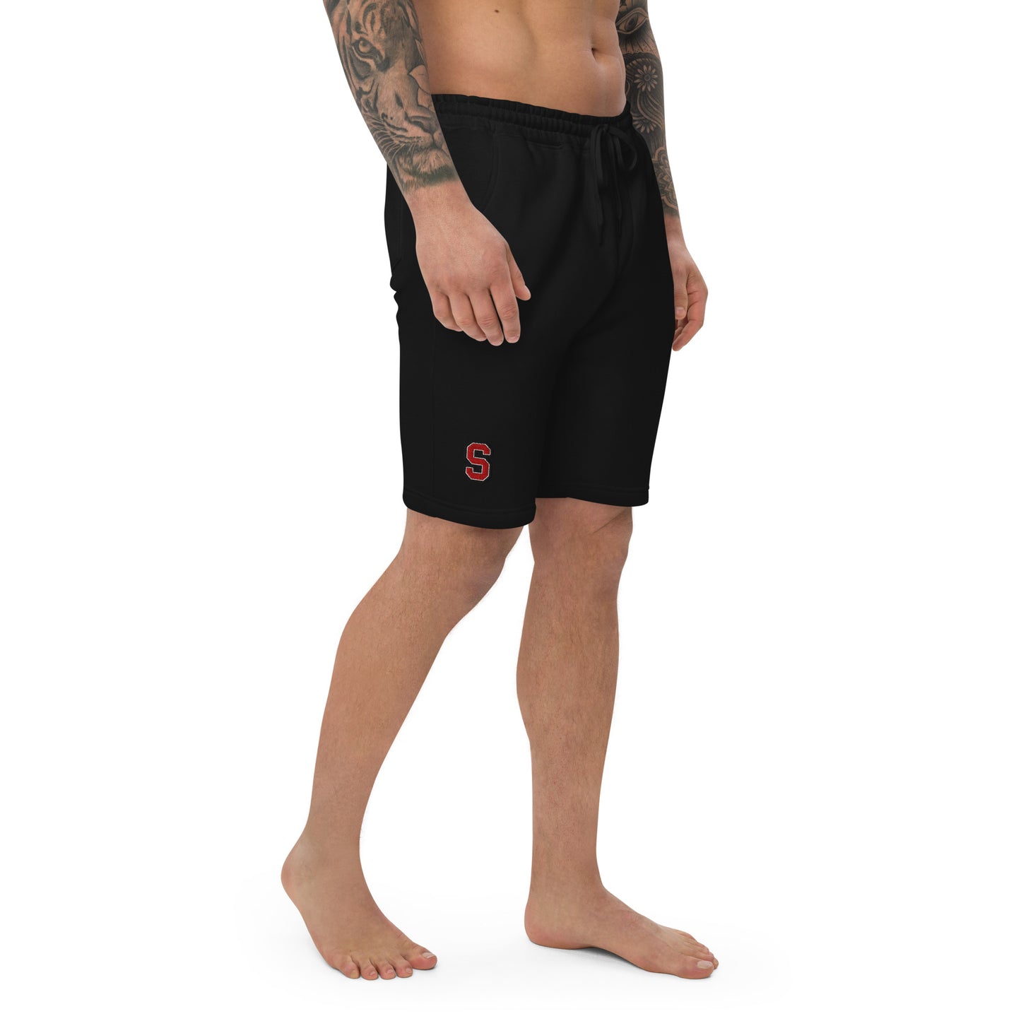 Men's Fleece Shorts S Performance - Soft & Comfy Athletic Wear