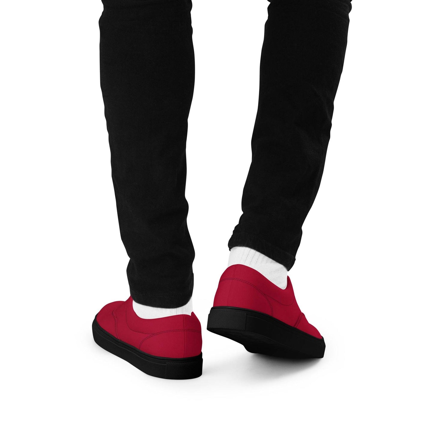 Men's Canvas Shoes – Sleek Lace-Up Design for Inspired Passion -