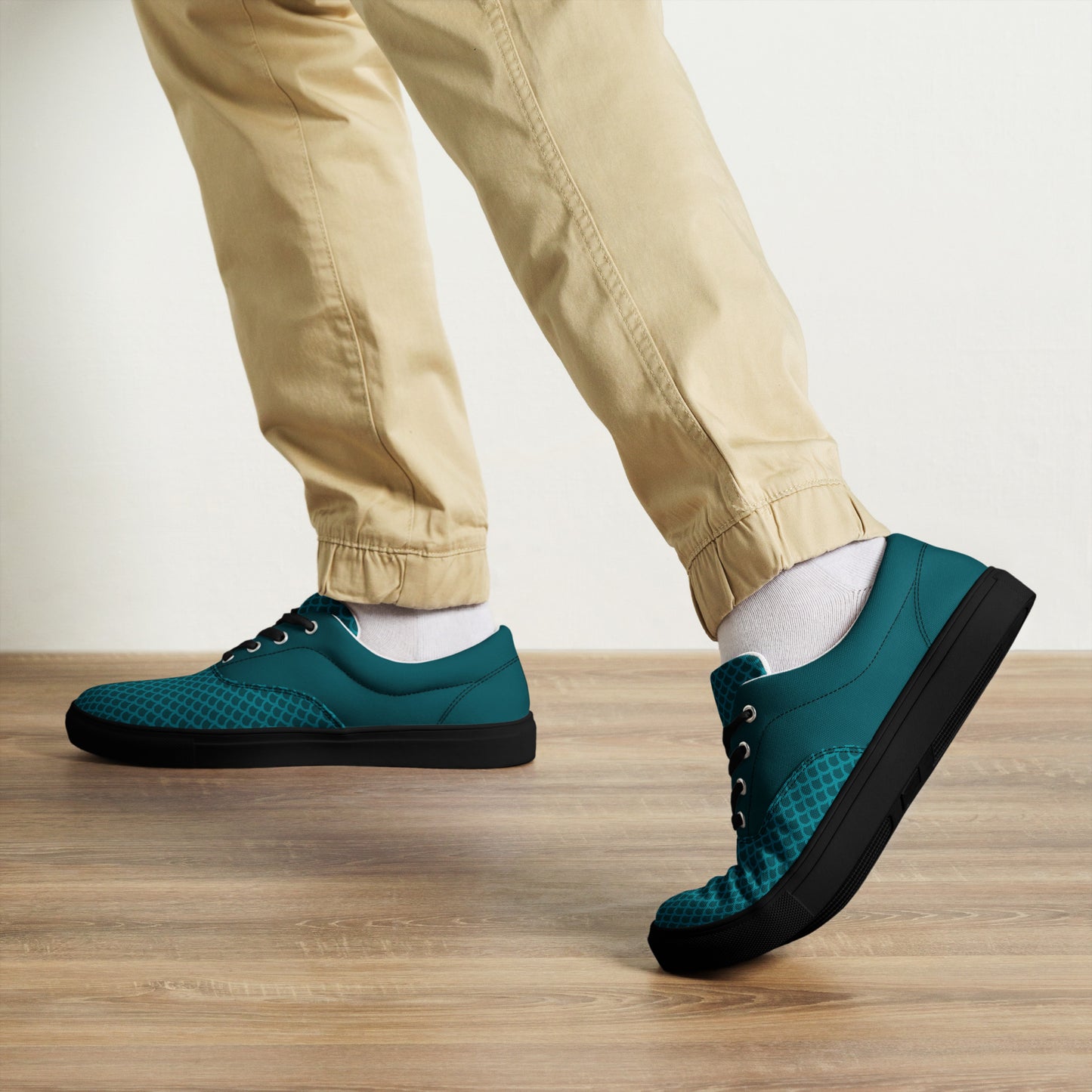 Men's Canvas Shoes - Lace-Up Style Inspired by Ambition -