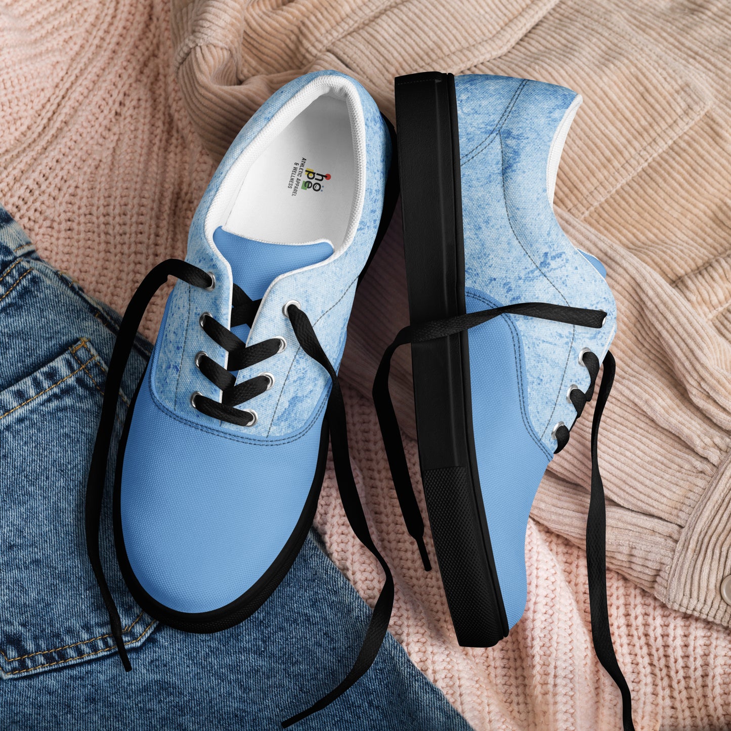 Men’s Lace-Up Canvas Shoes – Sleek Design, Inspired by Strength -