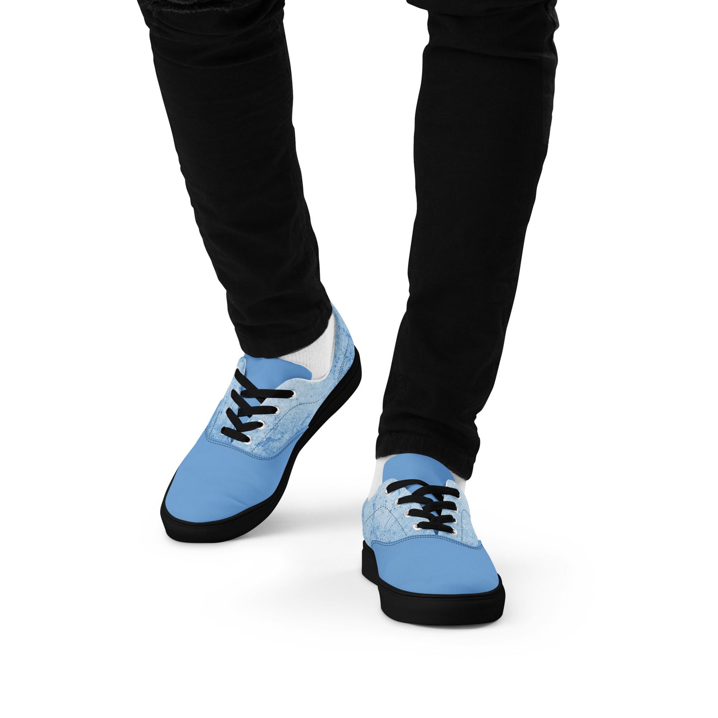 Men’s Lace-Up Canvas Shoes – Sleek Design, Inspired by Strength -