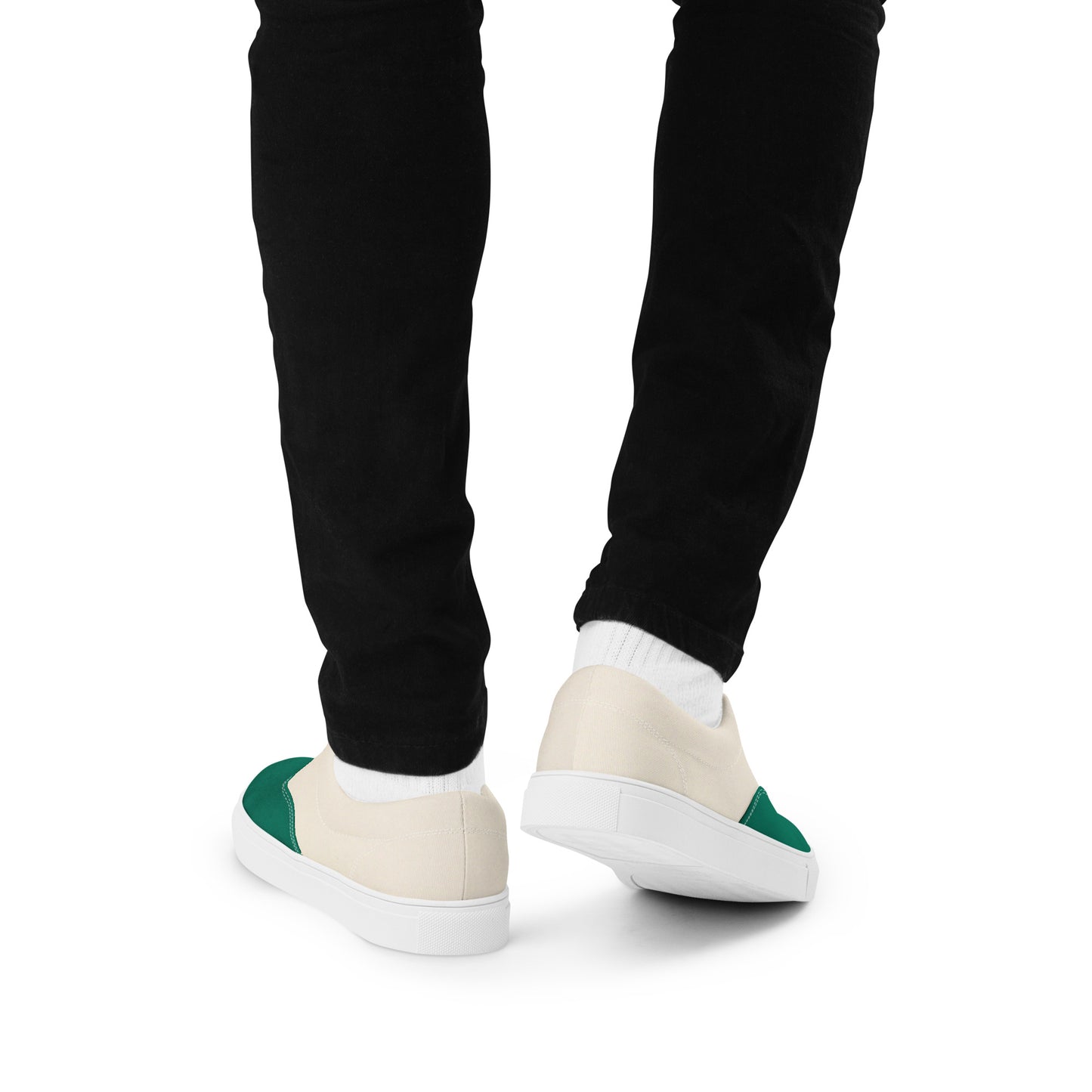 Men's Canvas Shoes – Eco-Friendly Lace-Up Design Inspired by Nature -
