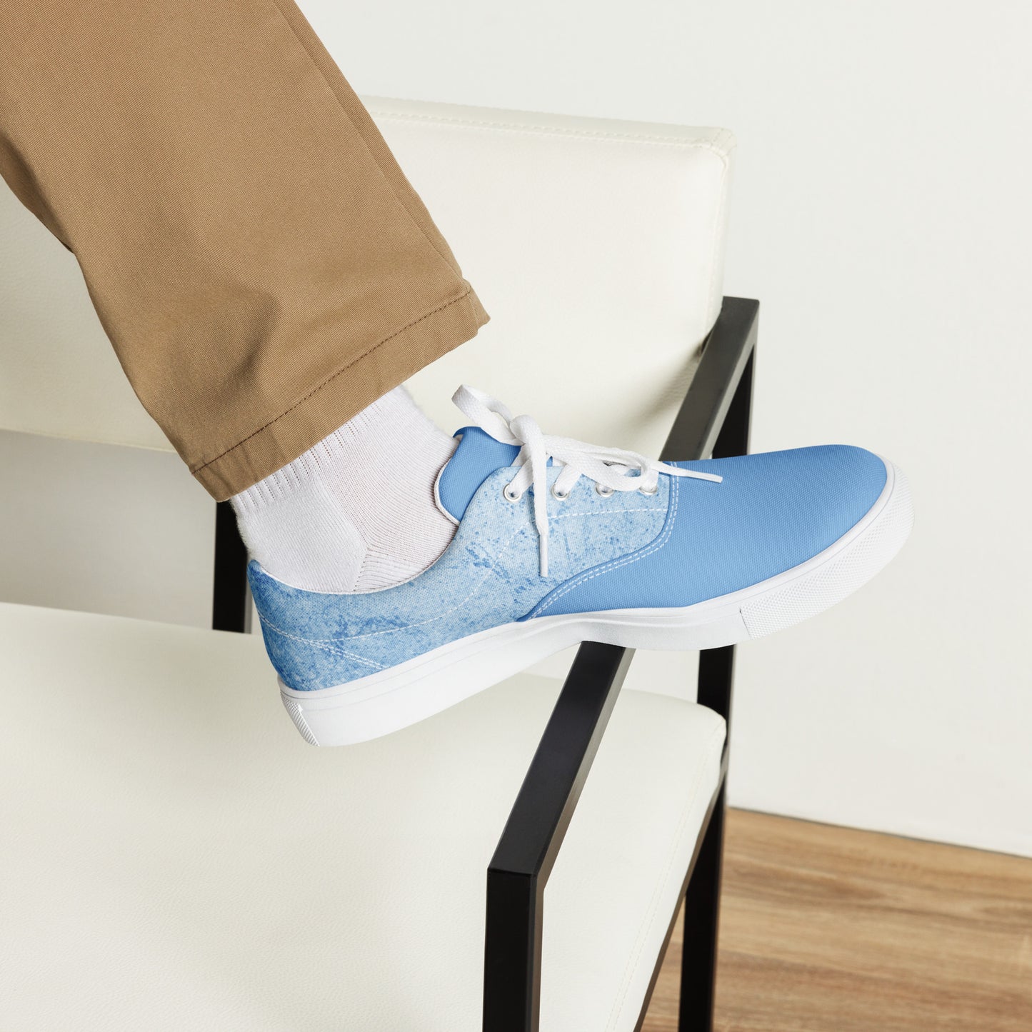 Men’s Lace-Up Canvas Shoes – Sleek Design, Inspired by Strength -