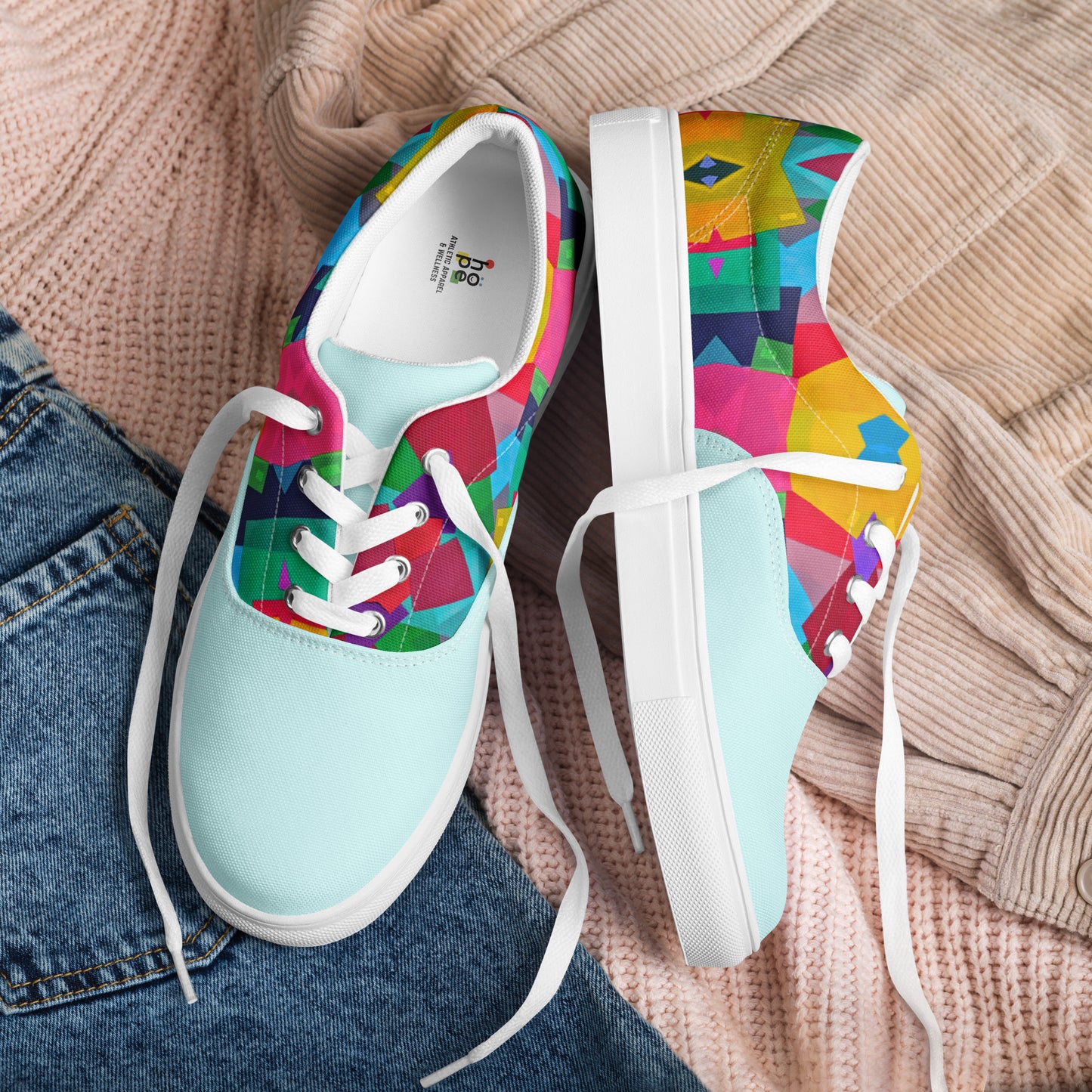 Men's Canvas Shoes – Sleek Lace-Up Design Inspired by Imagination -
