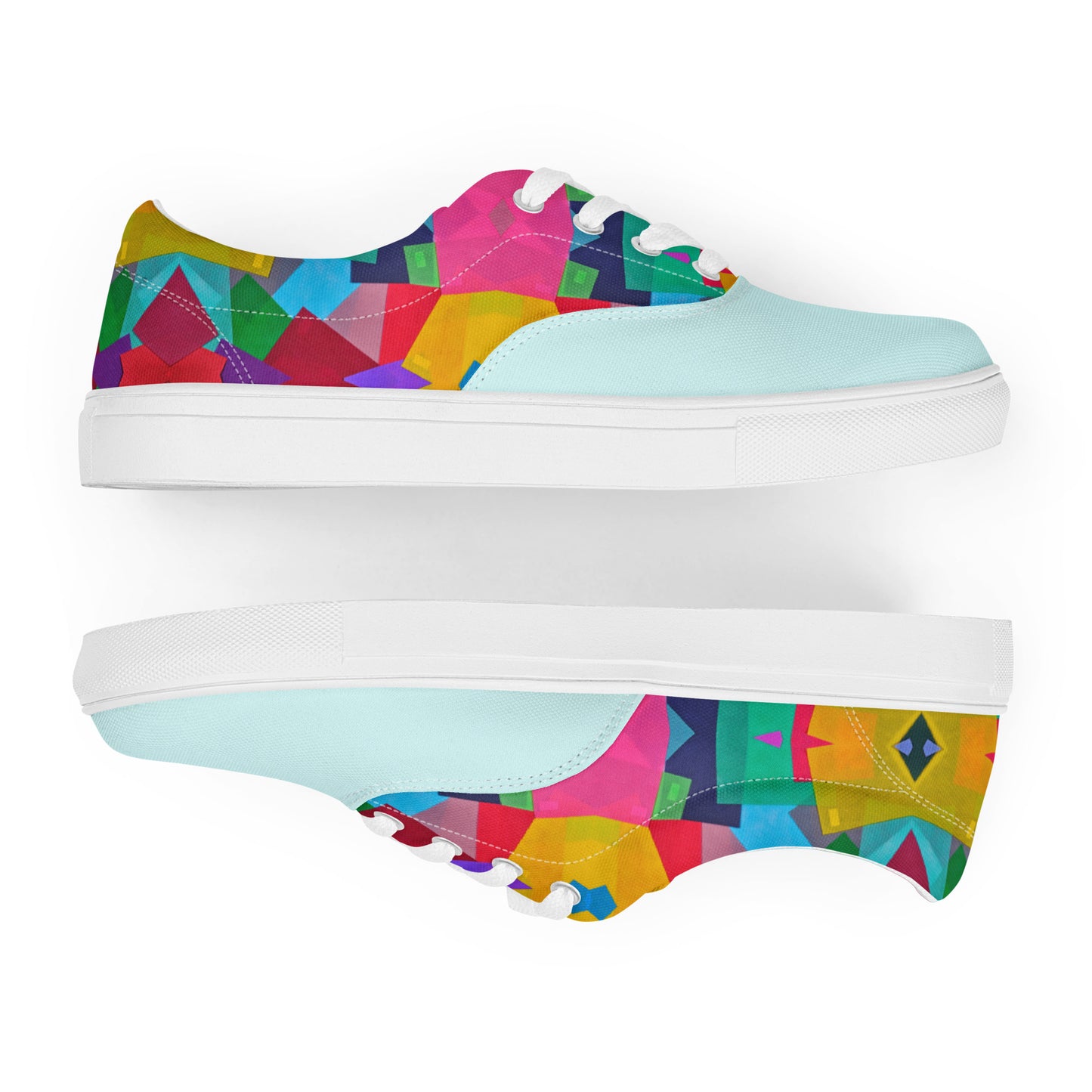 Men's Canvas Shoes – Sleek Lace-Up Design Inspired by Imagination -