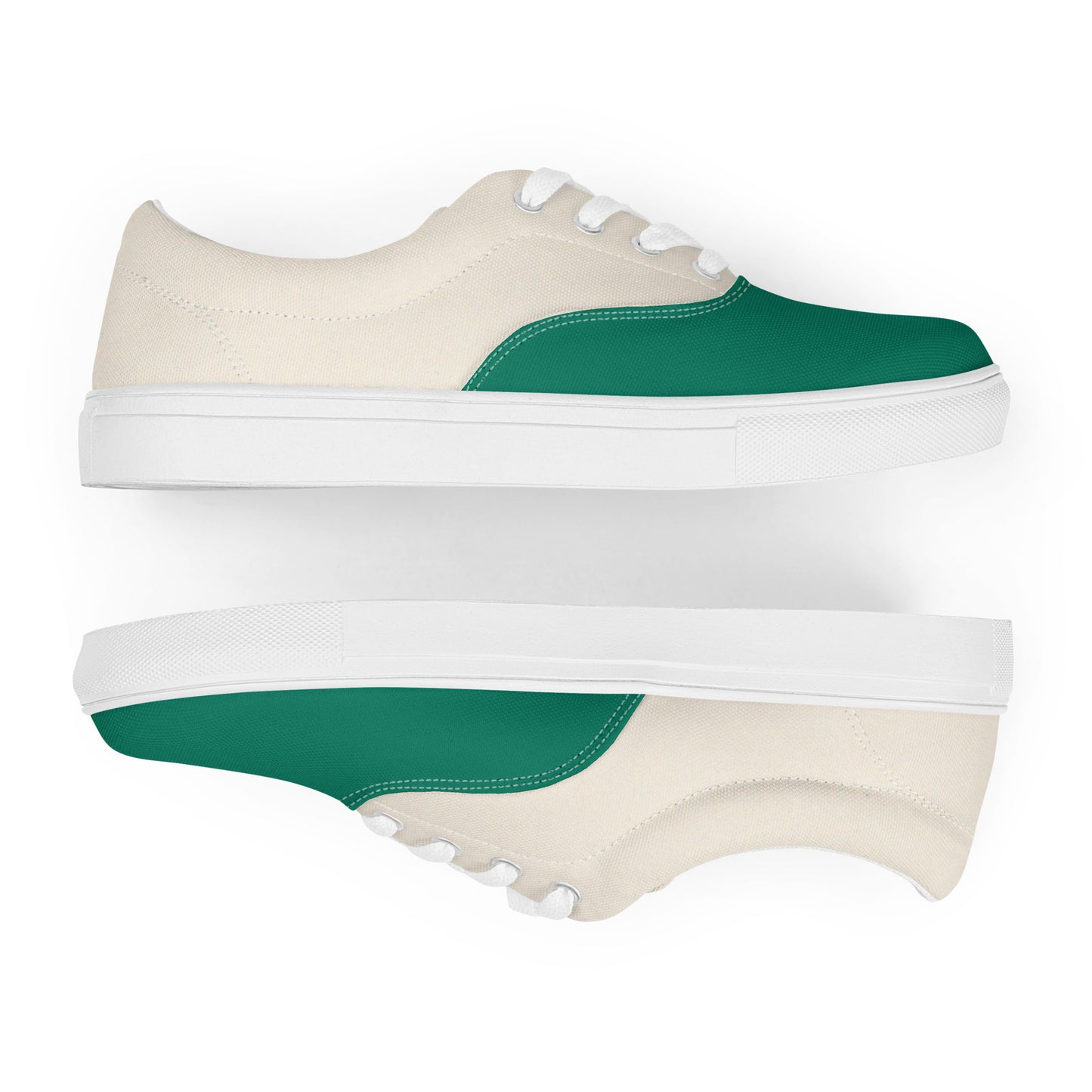 Men's Canvas Shoes – Eco-Friendly Lace-Up Design Inspired by Nature -