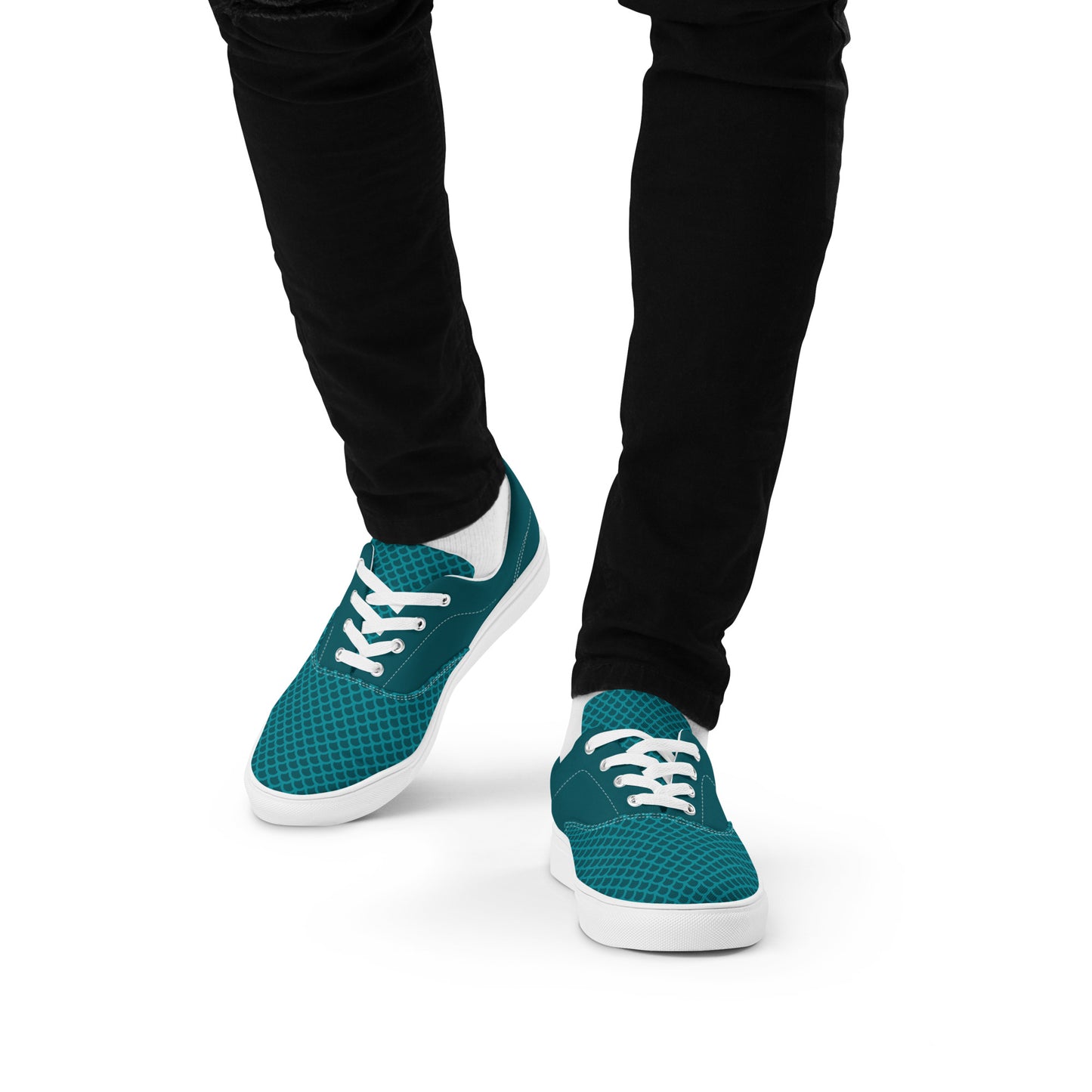 Men's Canvas Shoes - Lace-Up Style Inspired by Ambition -
