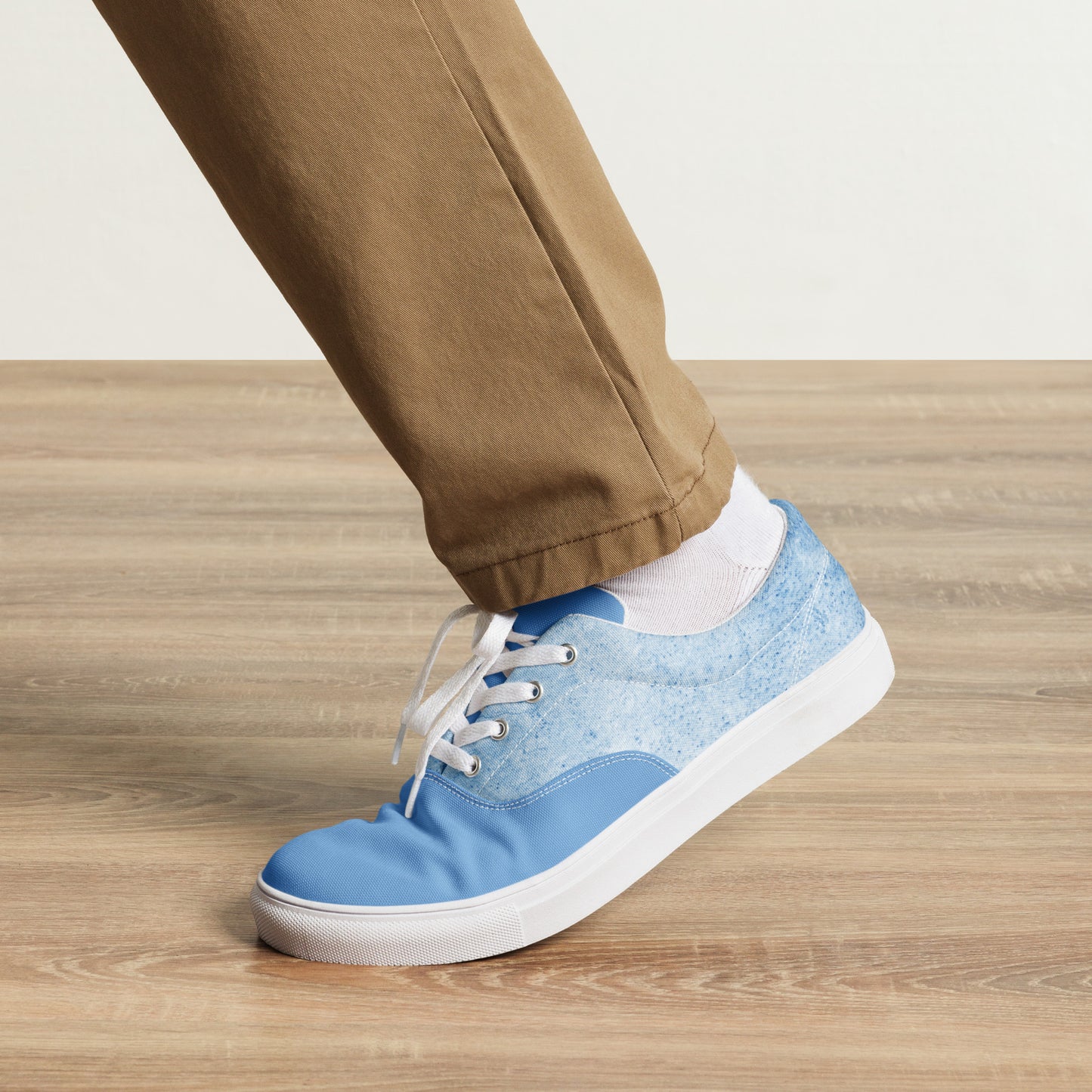 Men’s Lace-Up Canvas Shoes – Sleek Design, Inspired by Strength -