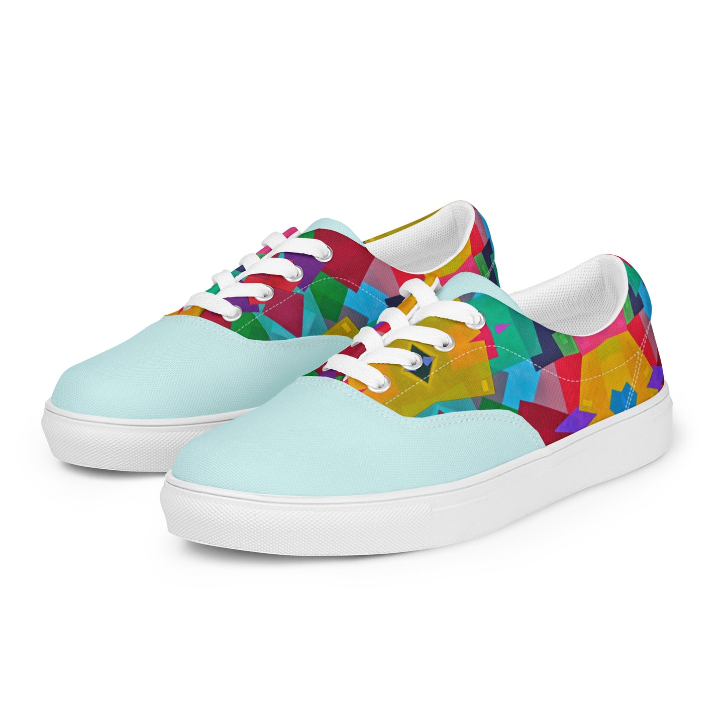 Men's Canvas Shoes – Sleek Lace-Up Design Inspired by Imagination -