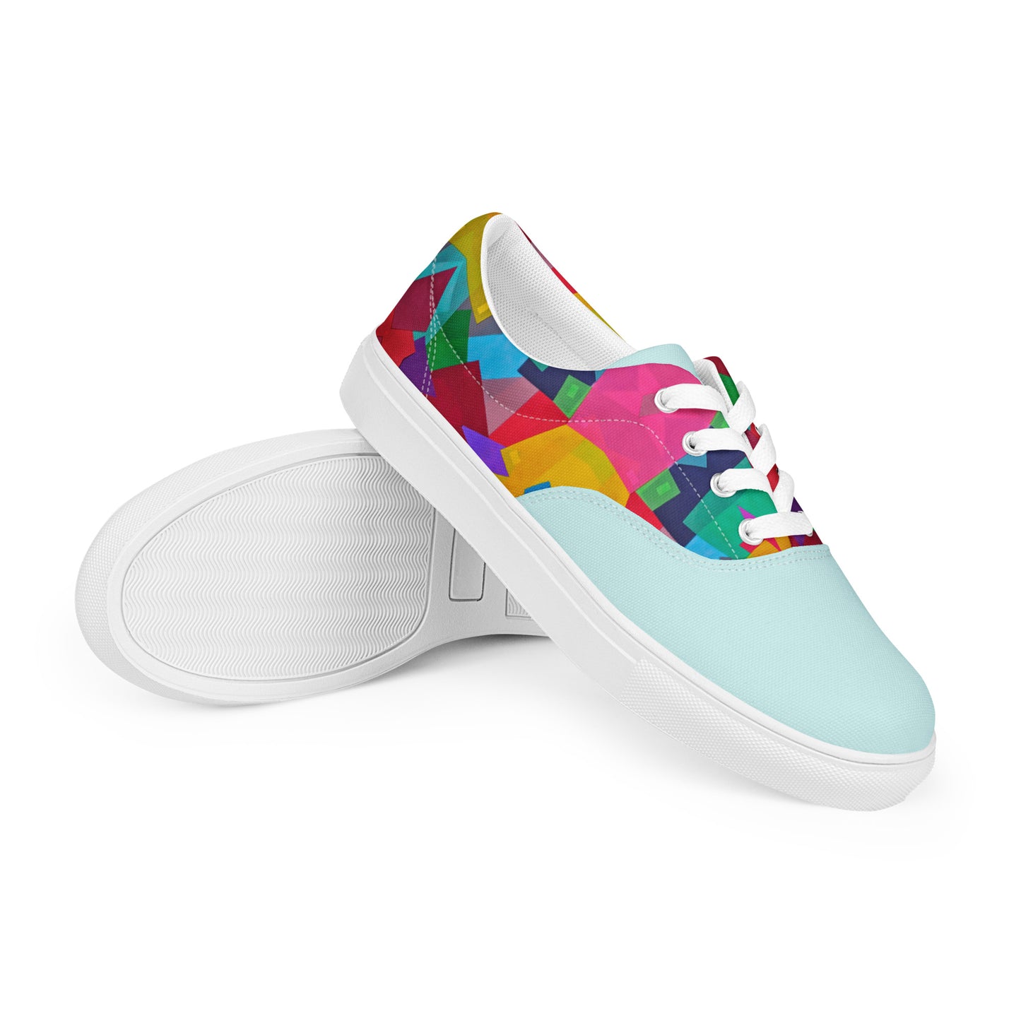 Men's Canvas Shoes – Sleek Lace-Up Design Inspired by Imagination -