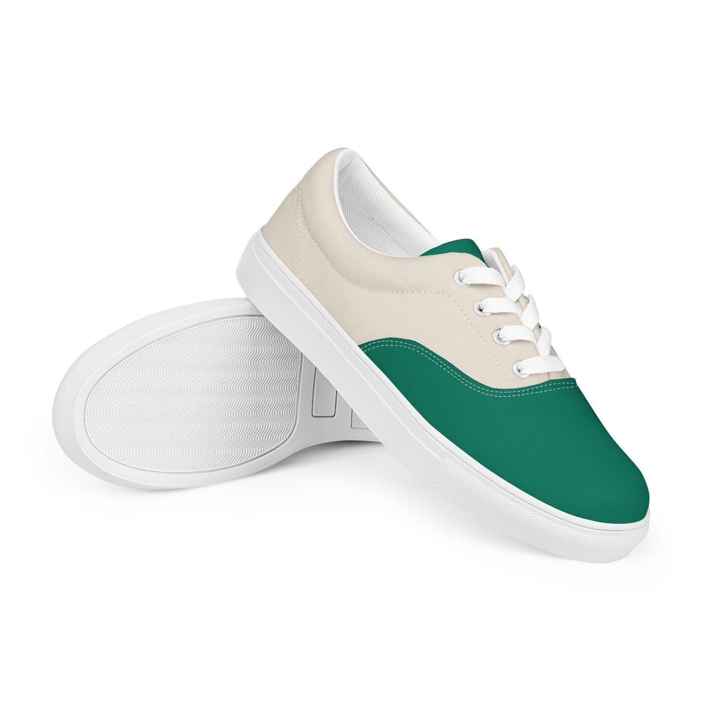 Men's Canvas Shoes – Eco-Friendly Lace-Up Design Inspired by Nature -