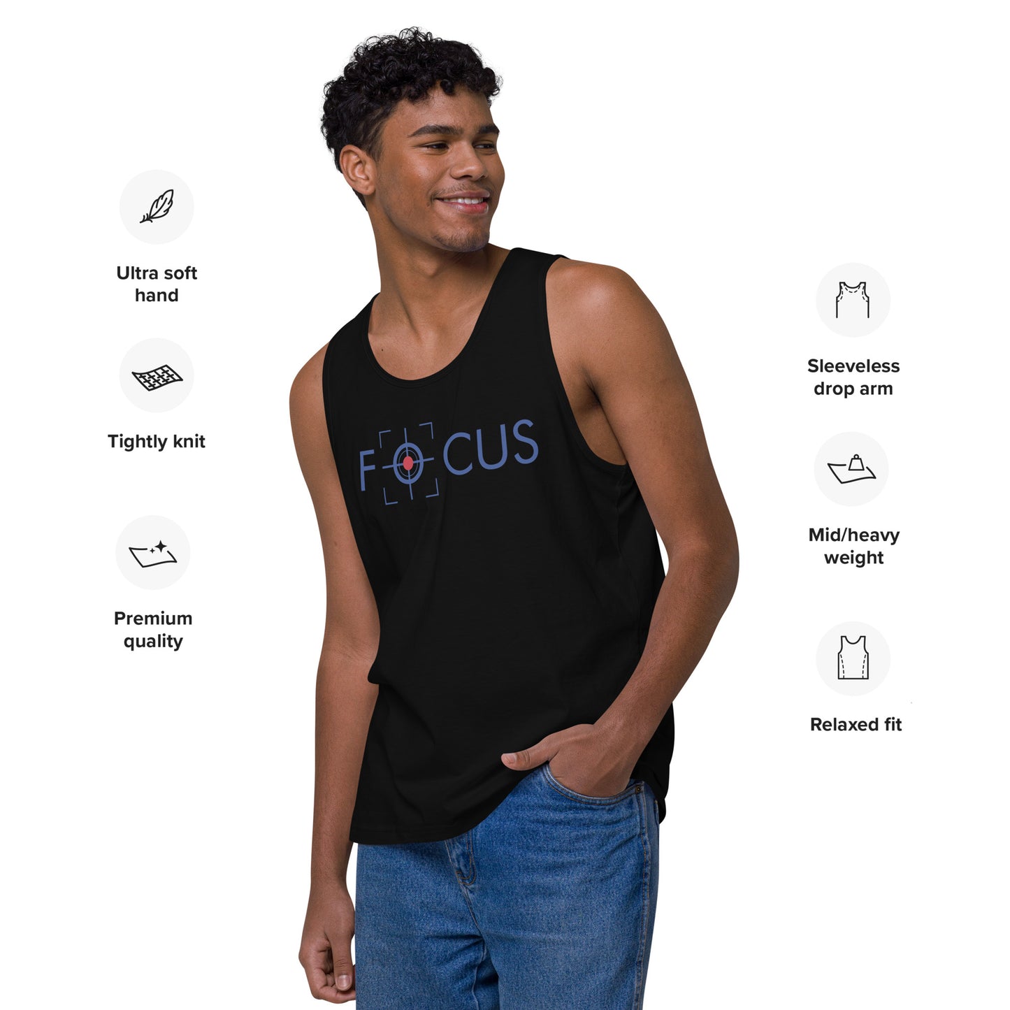 Men's Tank Top - Elevate Your Style with Premium Comfort for the Modern Man -