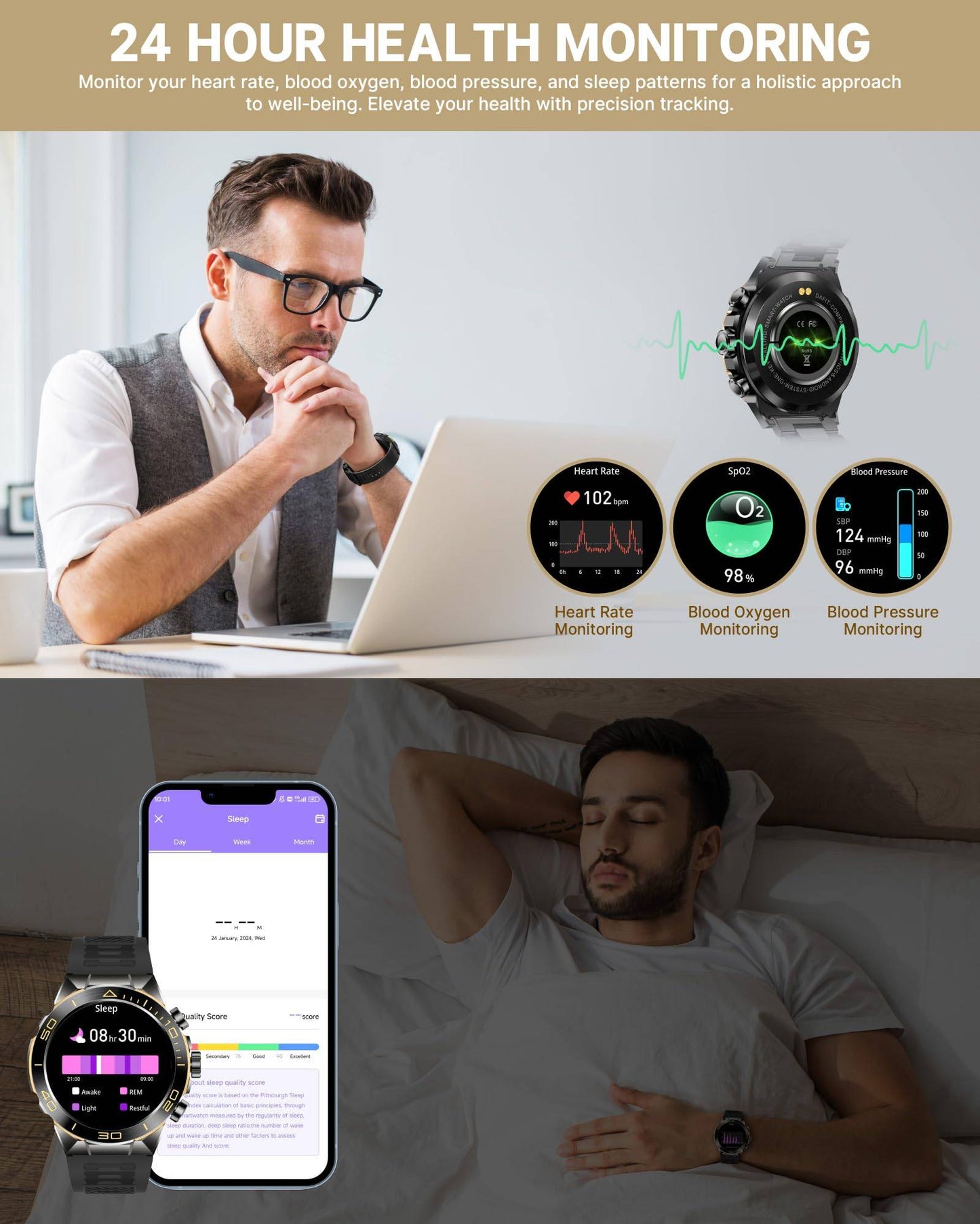 Titan Smartwatch: Elevate Your Fitness and Lifestyle with Advanced Features -