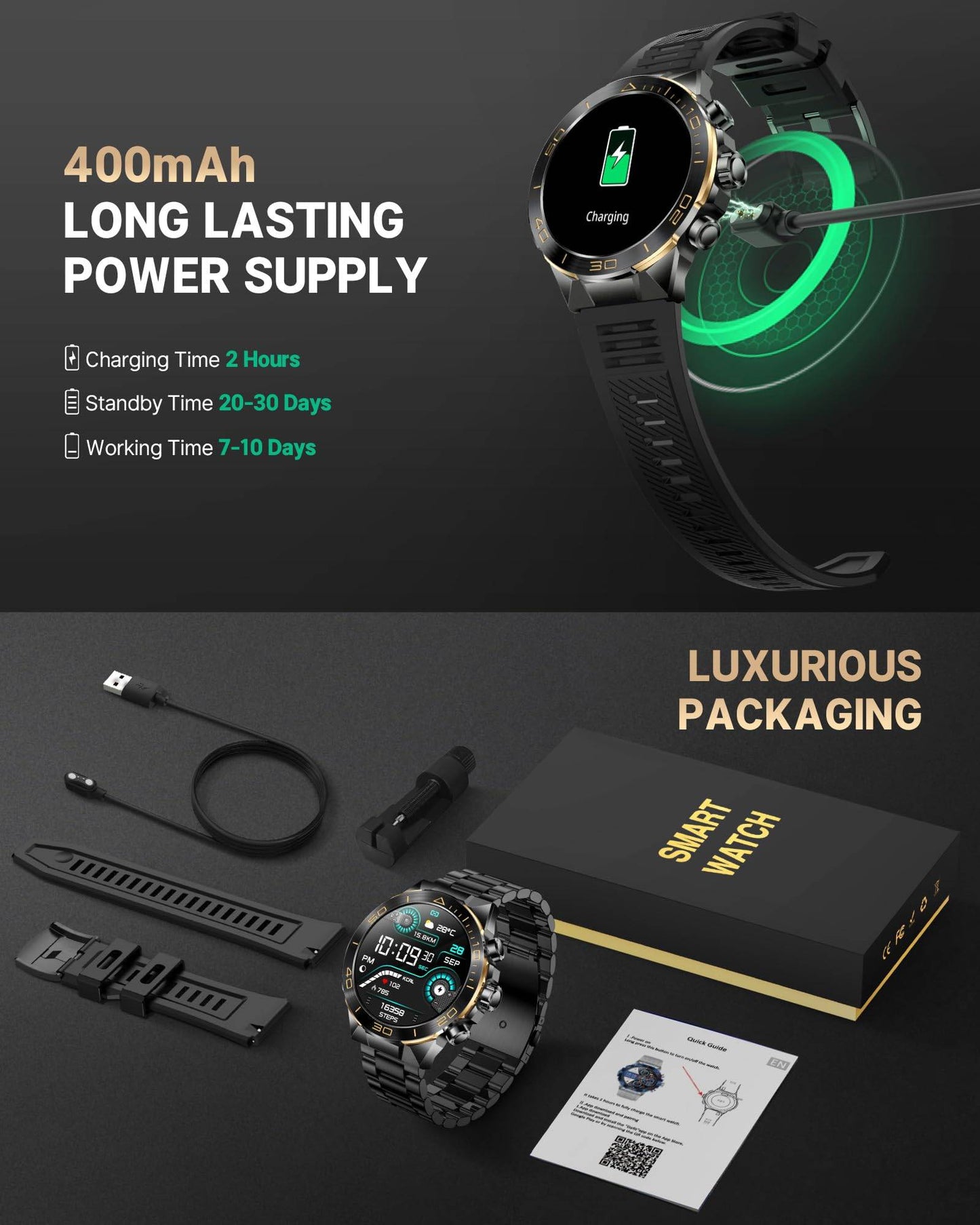 Titan Smartwatch: Elevate Your Fitness and Lifestyle with Advanced Features -