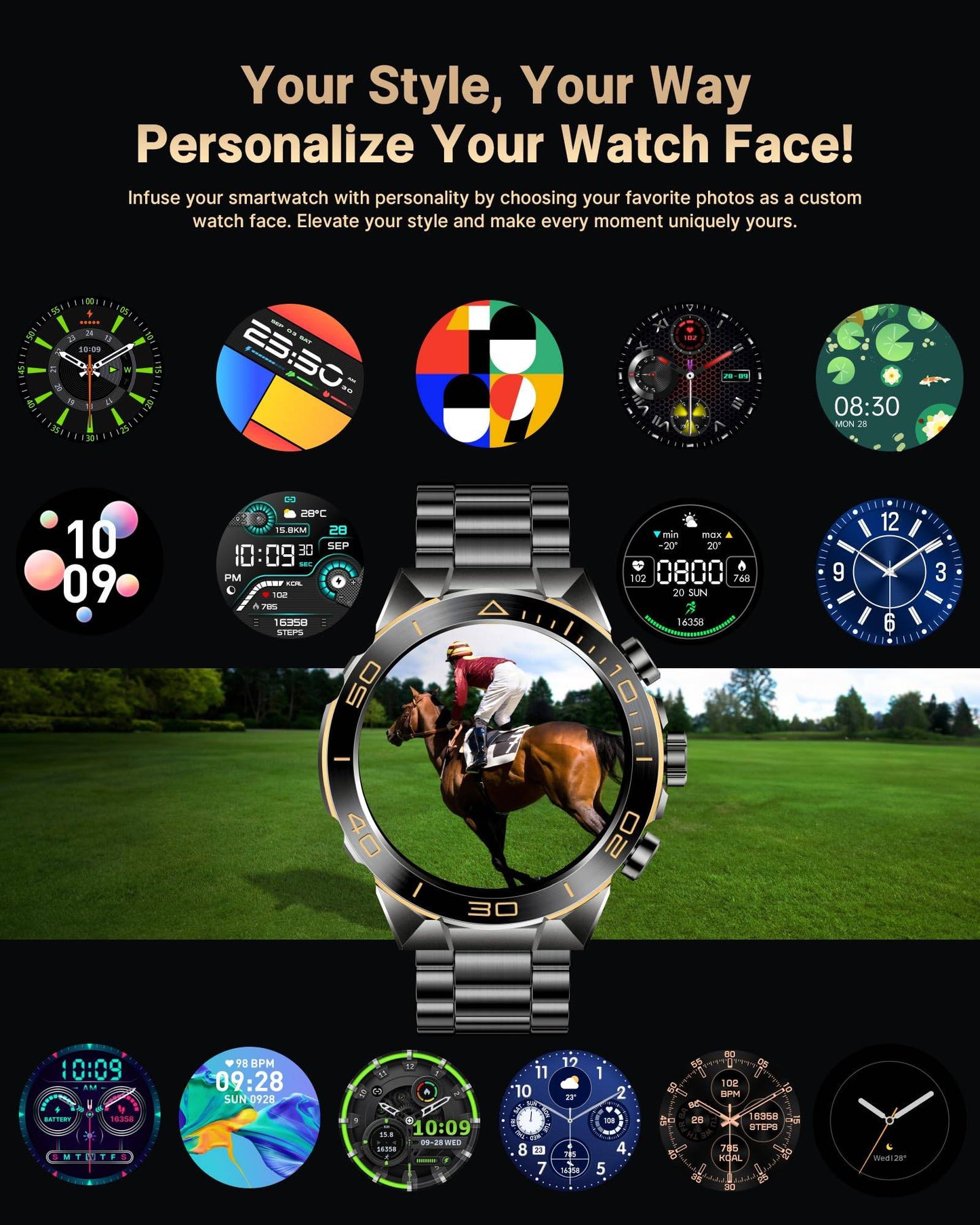 Titan Smartwatch: Elevate Your Fitness and Lifestyle with Advanced Features -