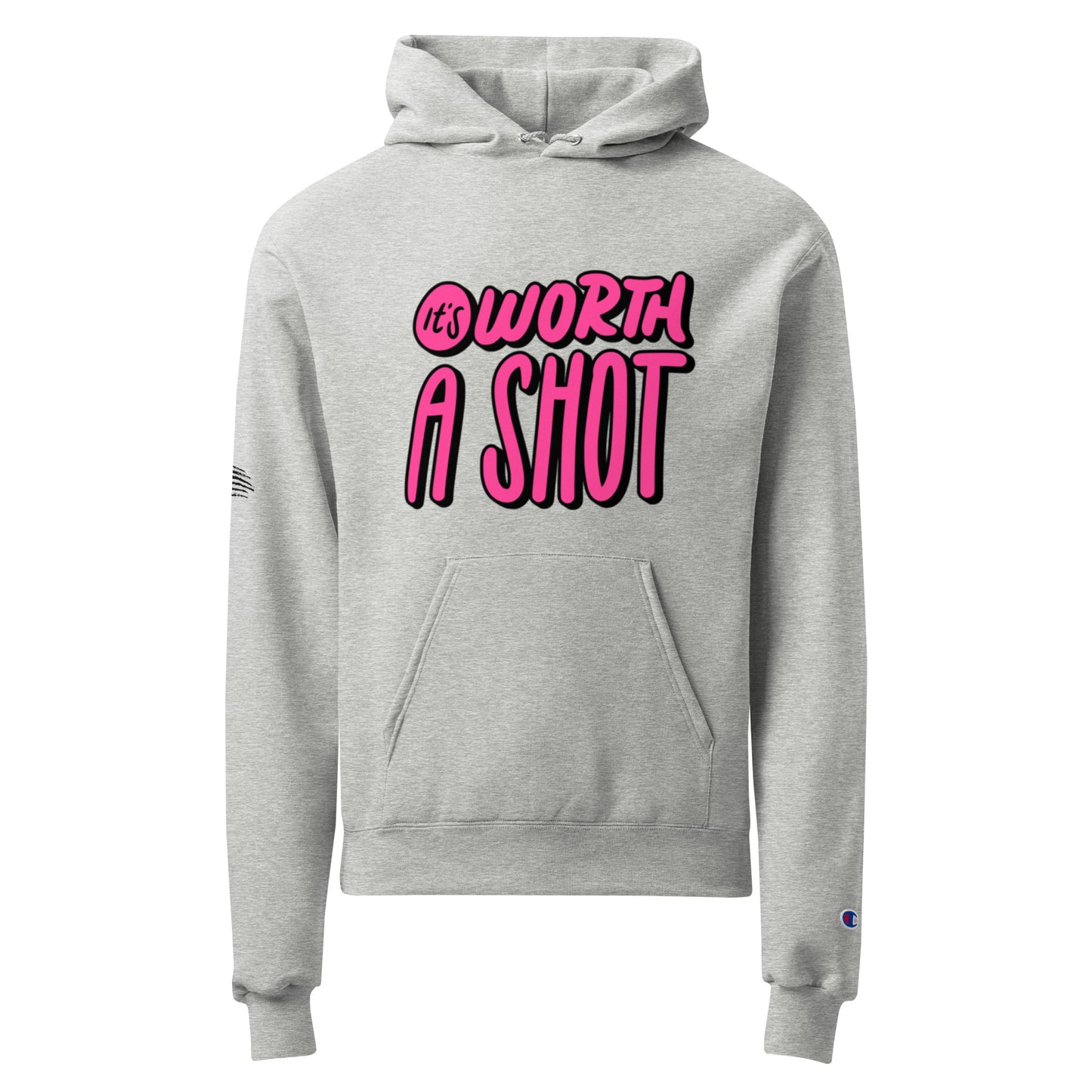 Women's Champion Hoodie - Stylish Comfort Worth a Shot -