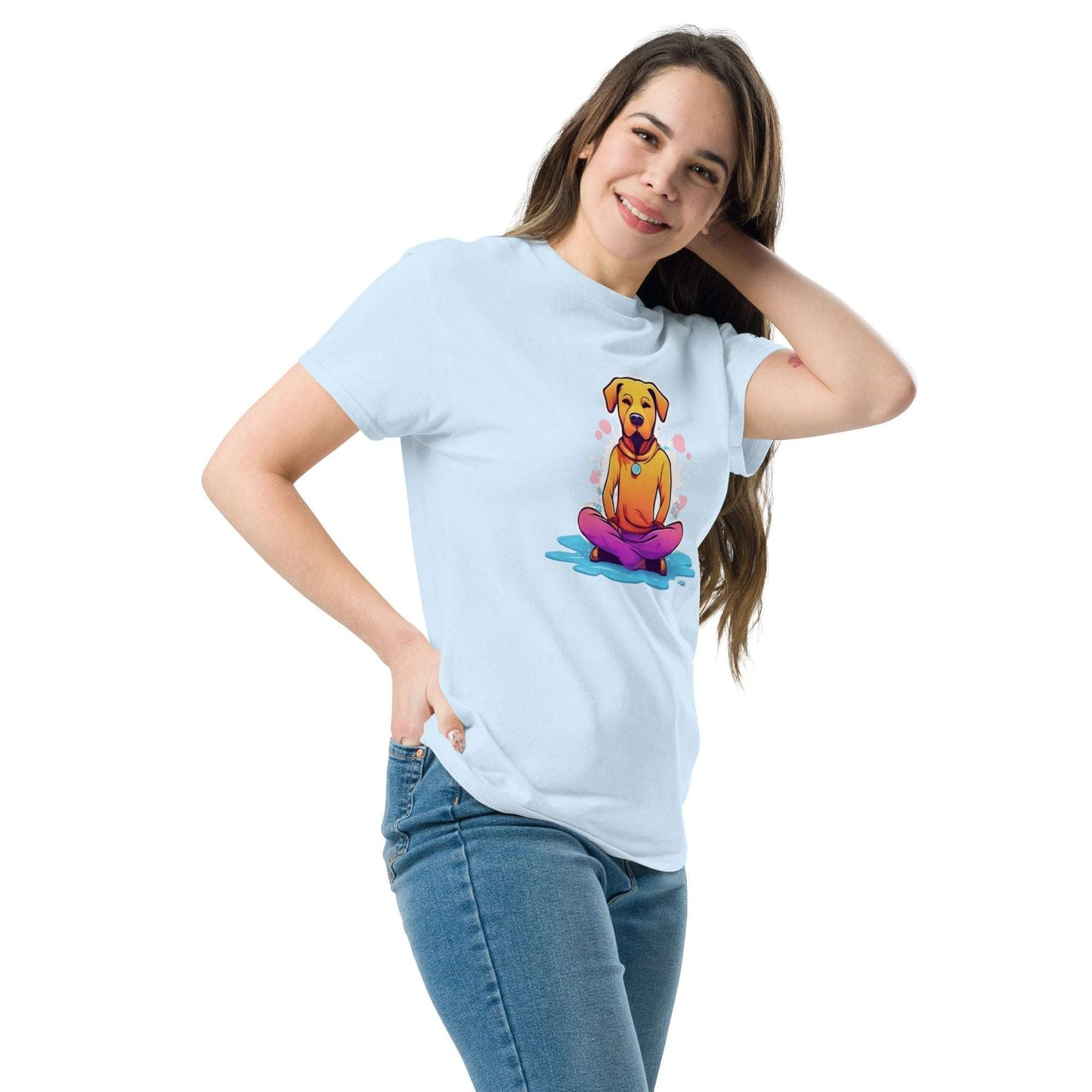 Women's Yoga Dog Tee for Ultimate Comfort and Style -