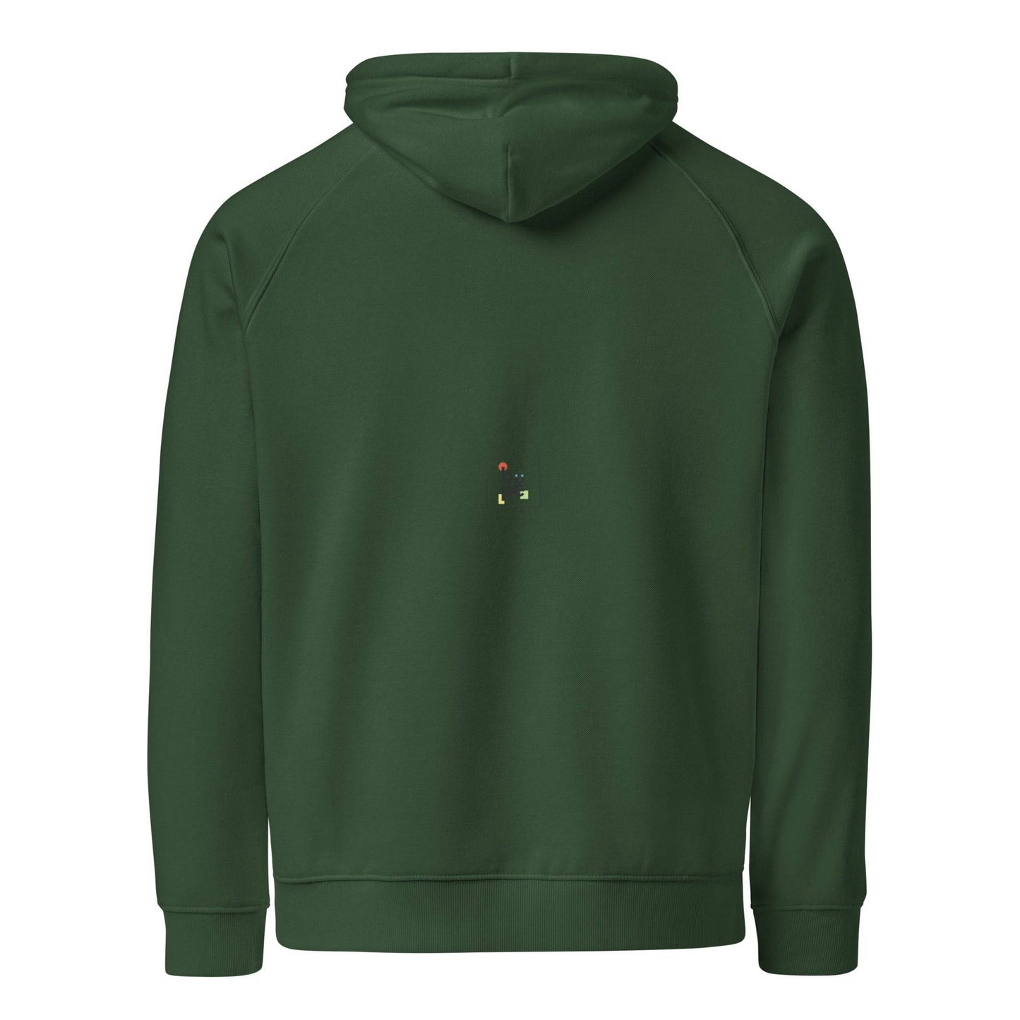 Men's Eco Raglan Hoodie for Intense Training and Comfort -
