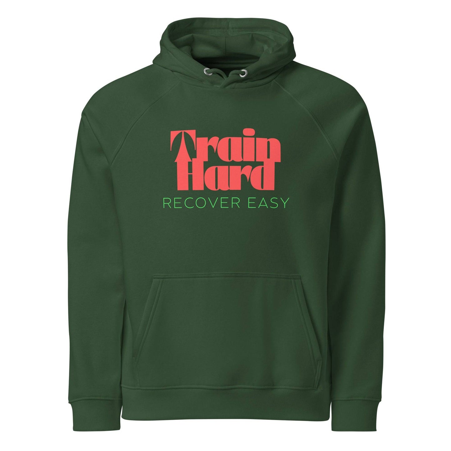 Men's Eco Raglan Hoodie for Intense Training and Comfort -