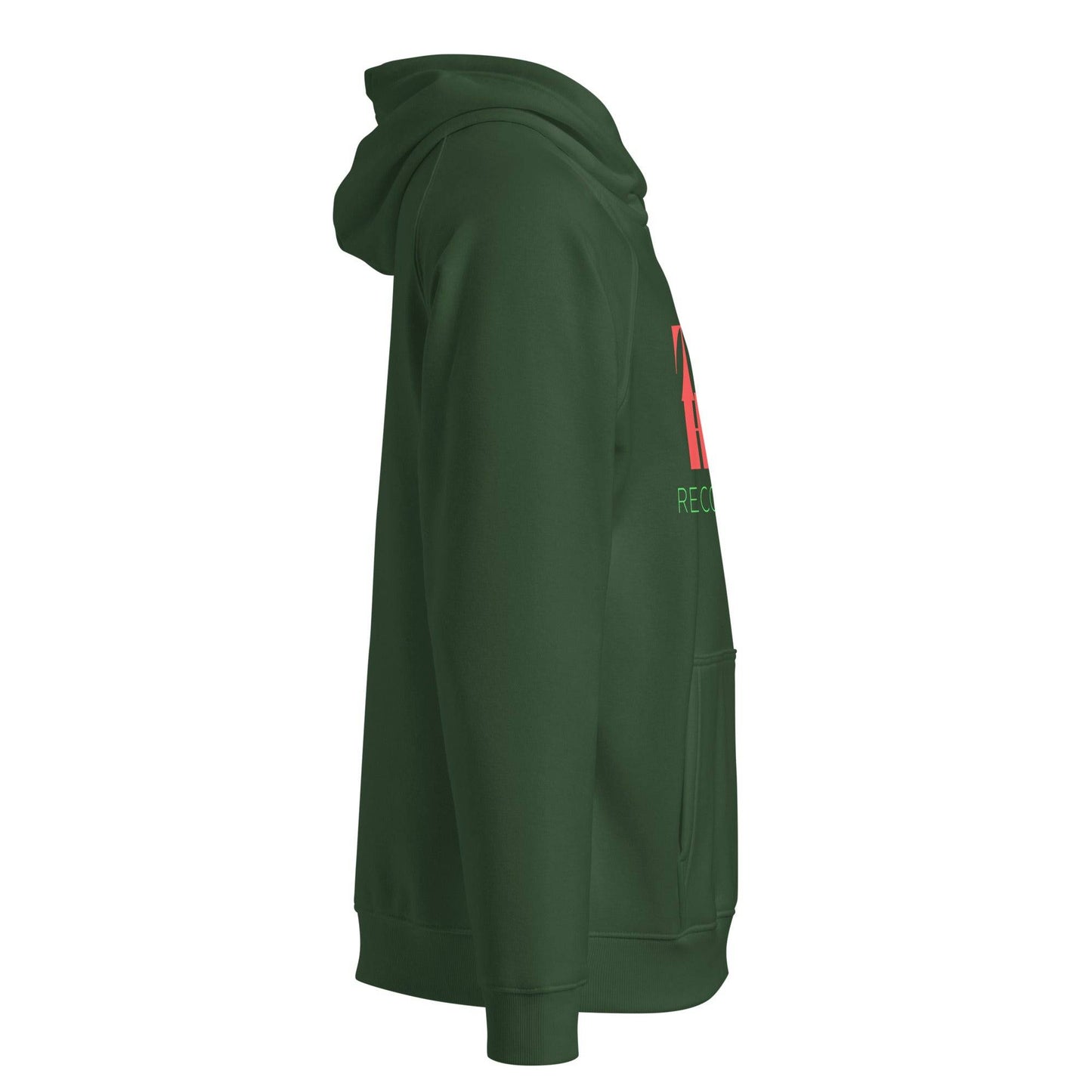 Men's Eco Raglan Hoodie for Intense Training and Comfort -