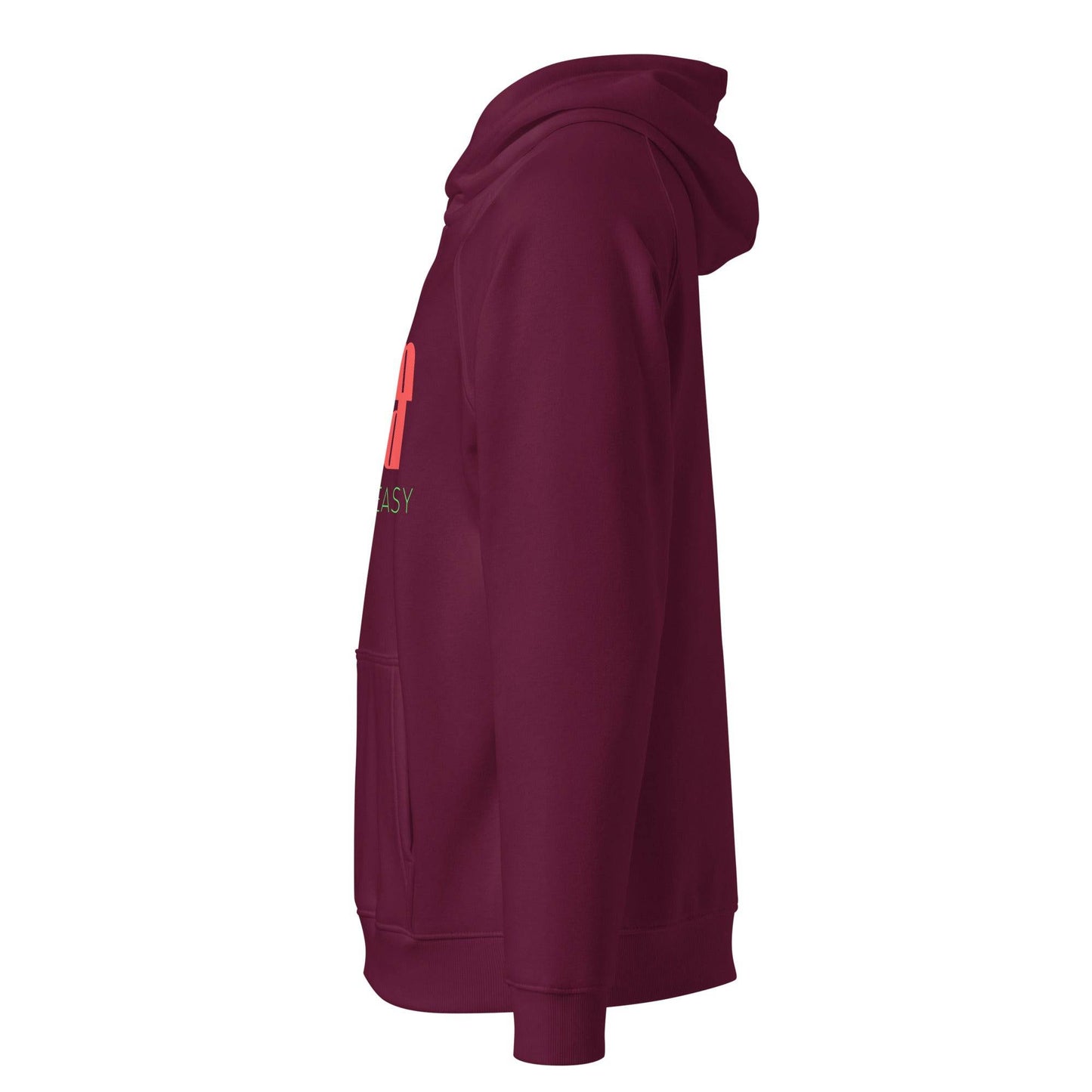 Men's Eco Raglan Hoodie for Intense Training and Comfort -
