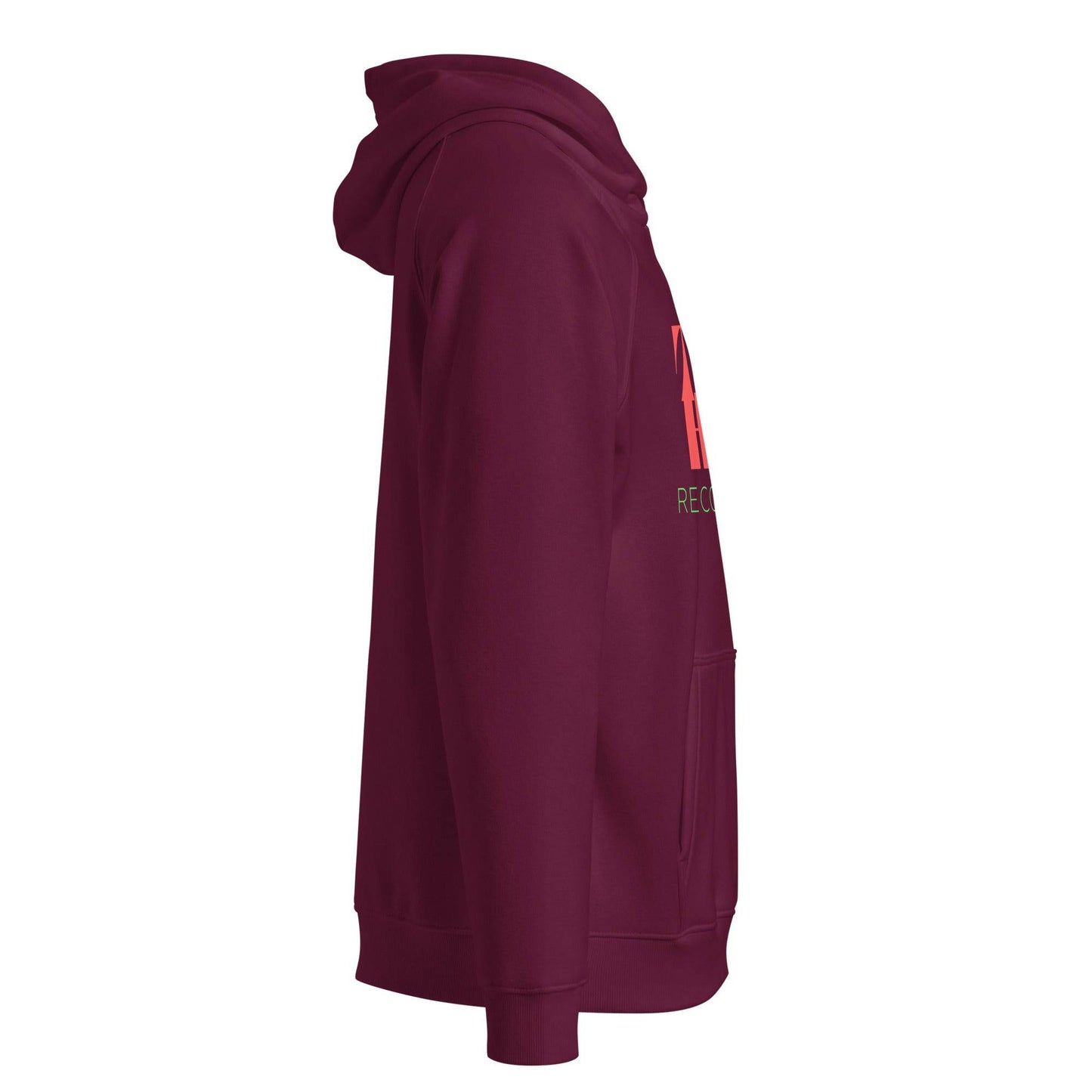Men's Eco Raglan Hoodie for Intense Training and Comfort -