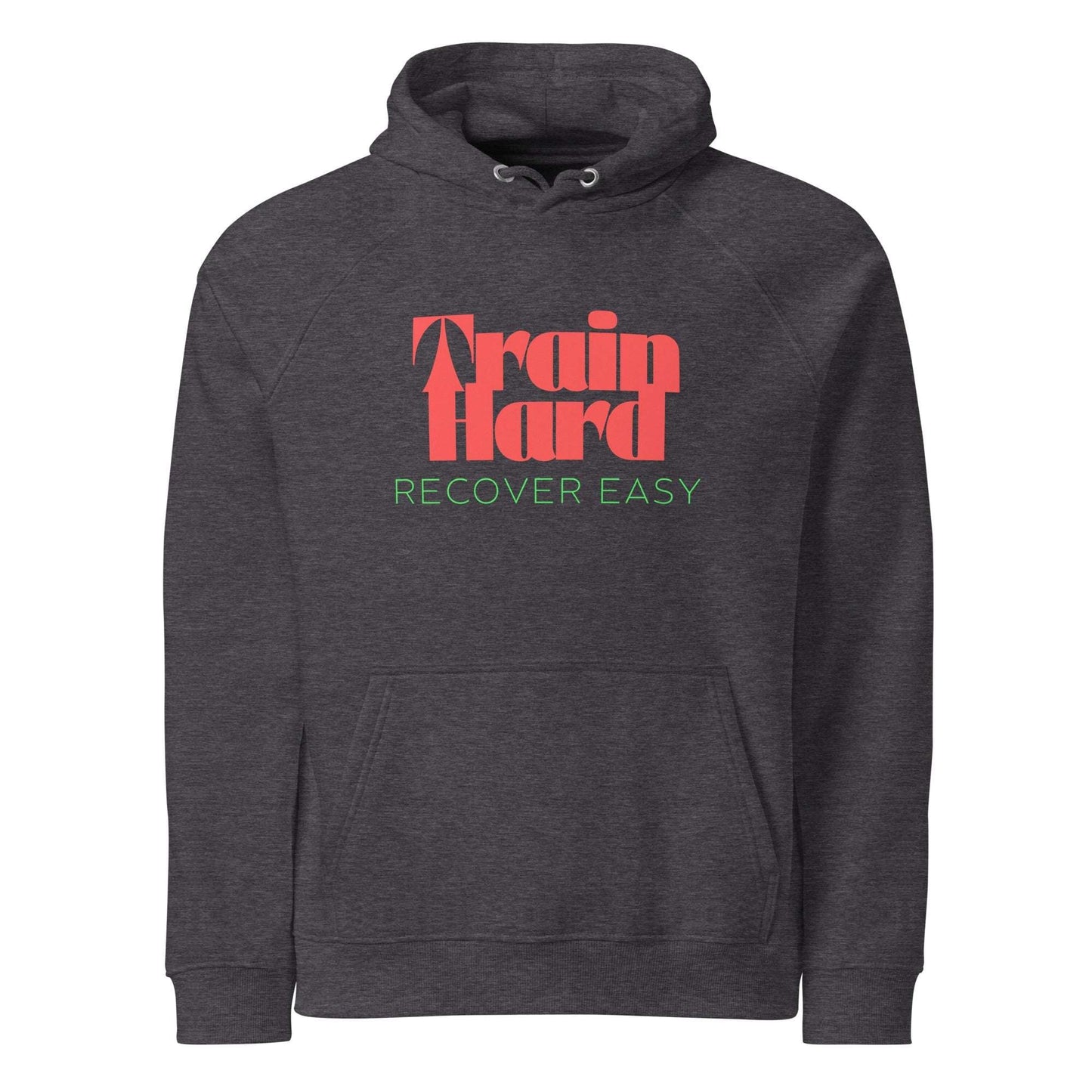 Men's Eco Raglan Hoodie for Intense Training and Comfort -