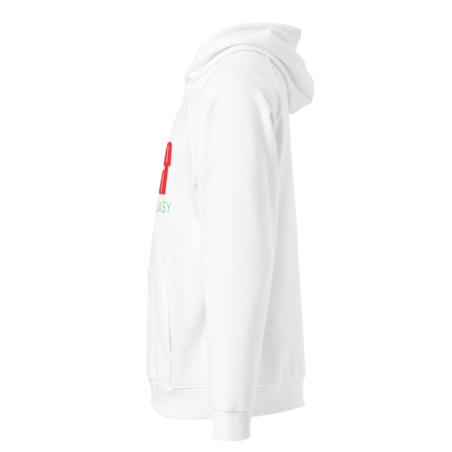 Men's Eco Raglan Hoodie for Intense Training and Comfort -