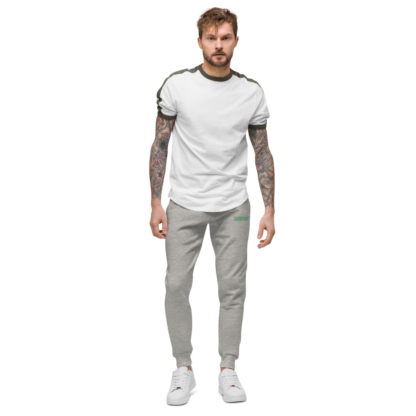 Men's Workout Fleece Sweatpants | Warm & Comfortable Fitness Pants