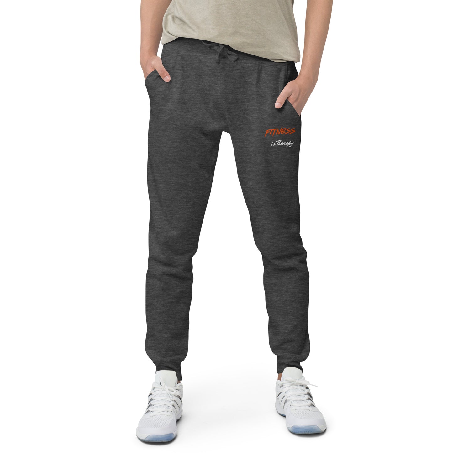 Men's Fleece Sweatpants for Ultimate Comfort and Fitness Therapy -