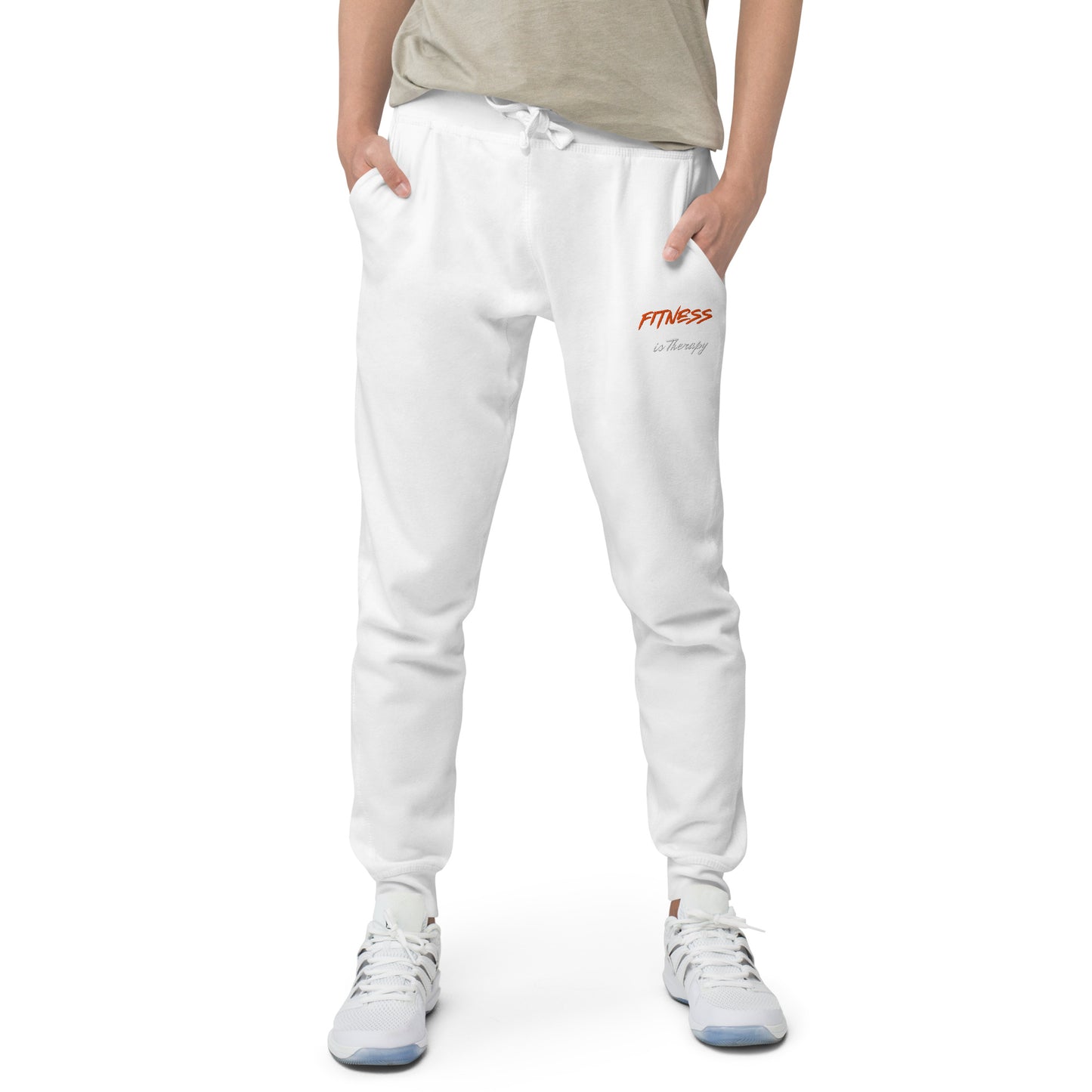 Men's Fleece Sweatpants for Ultimate Comfort and Fitness Therapy -