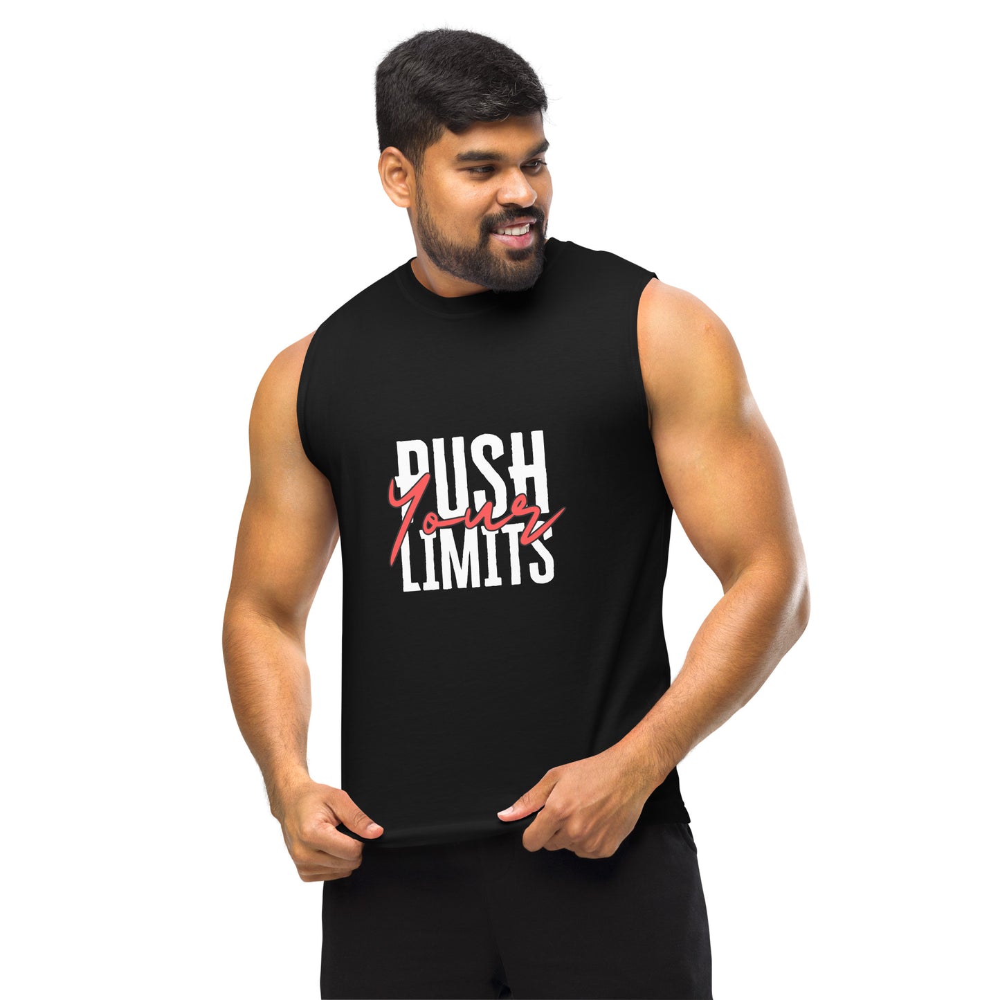 Men's Push Your Limits Muscle Shirt - Push Beyond