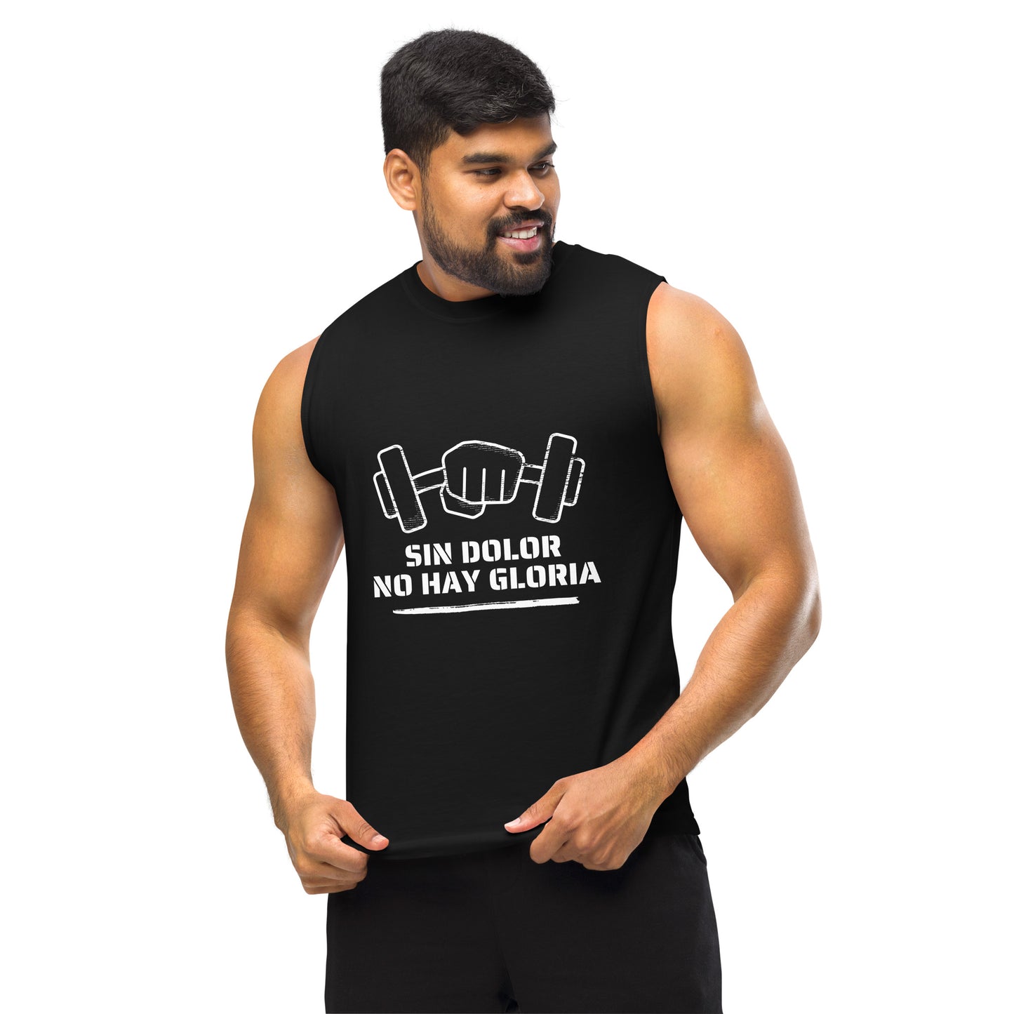 Men's No Pain No Glory Muscle Shirt - Performance Gym Wear