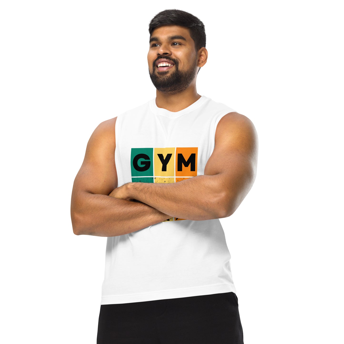 Men's Muscle Shirt Gym Training Performance - Fuel Your Fitness
