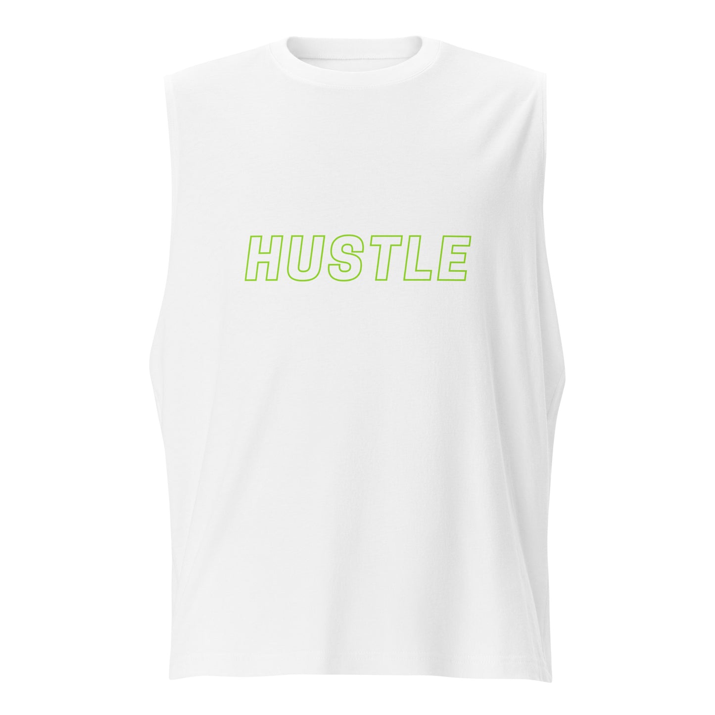 Men's Hustle Muscle Shirt - Fitness Gym Tee for Motivation