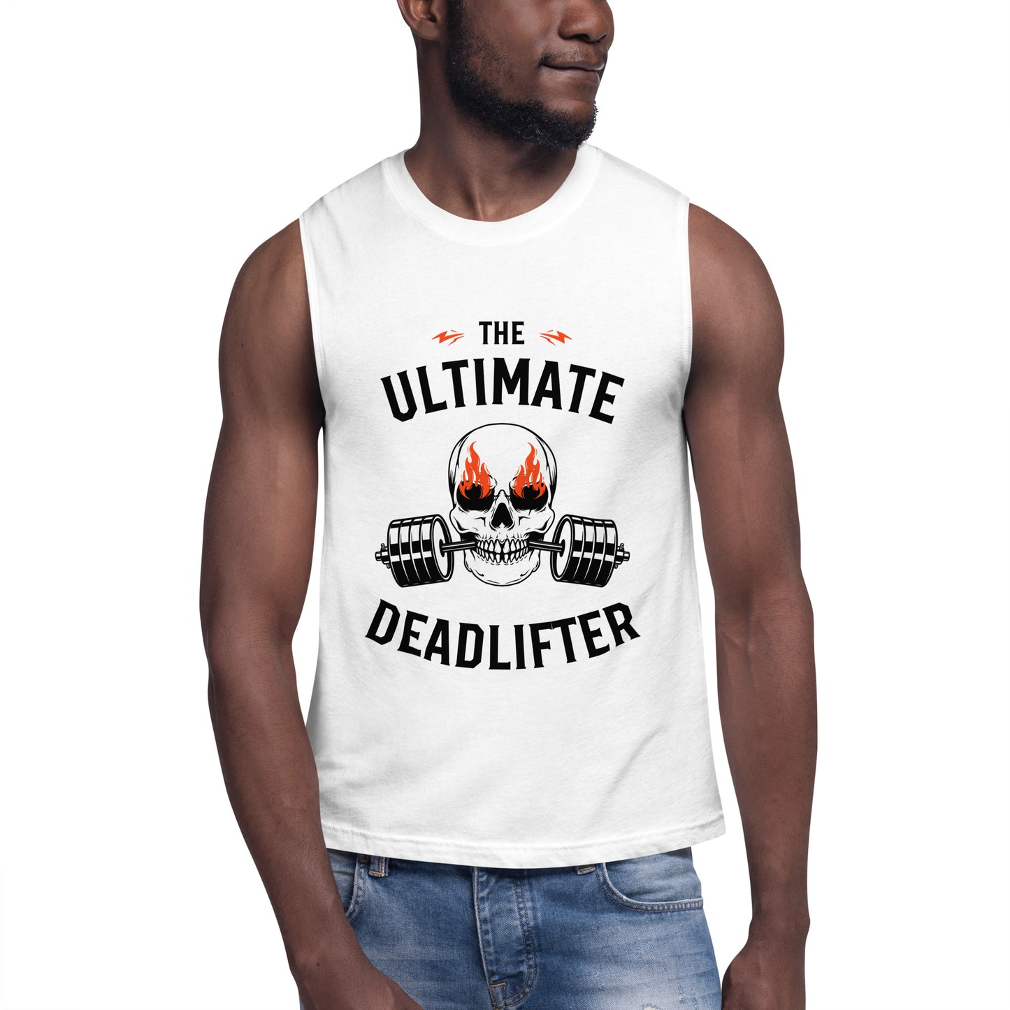 Men's Muscle Shirt Ultimate Deadlifter - Weightlifting Apparel