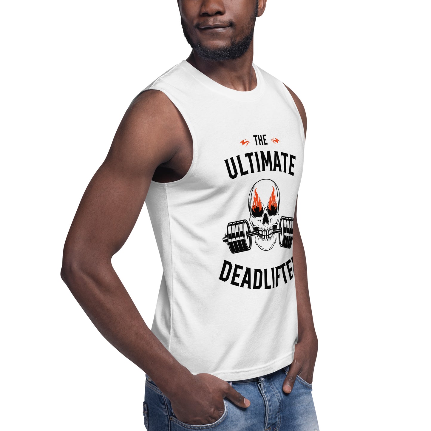 Men's Muscle Shirt Ultimate Deadlifter - Weightlifting Apparel
