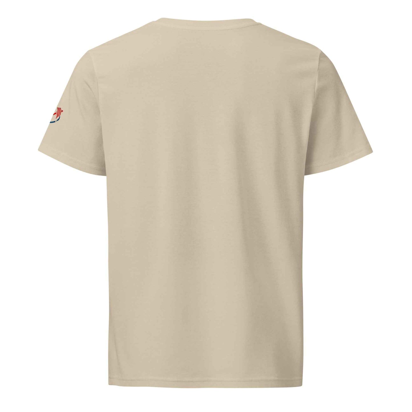 Men's Organic Fitness T-Shirt - Mid-Light Gym Mode On Apparel