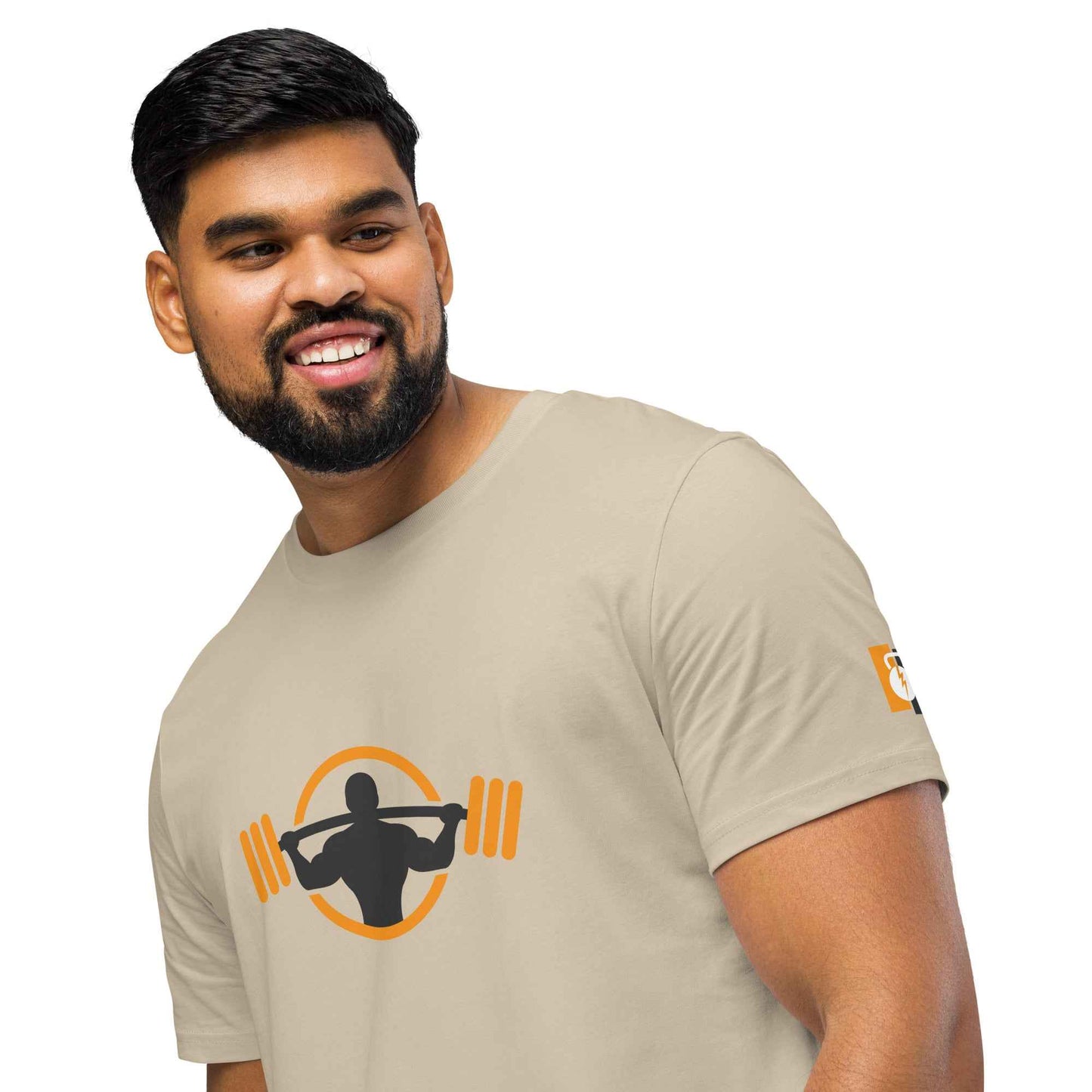 Men's Organic T-Shirt for Weightlifting | Mid-Light Fitness Apparel for Lifters
