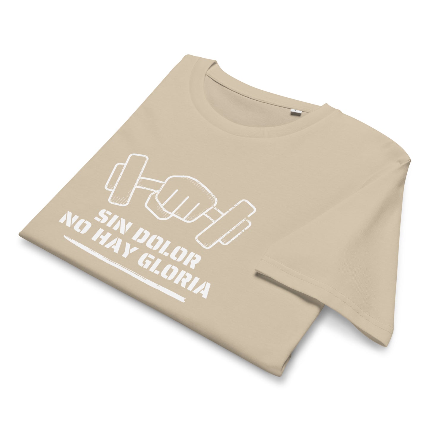 Men's Organic Mid-Light T-Shirt Sin Dolor No Hay Gloria | No Pain No Glory