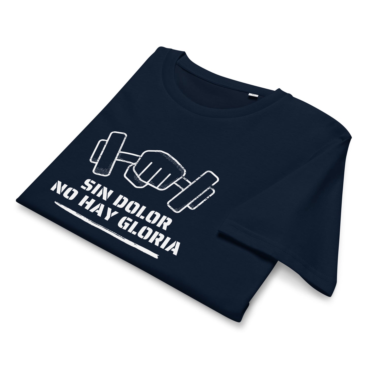 Men's Organic Mid-Light T-Shirt Sin Dolor No Hay Gloria | No Pain No Glory