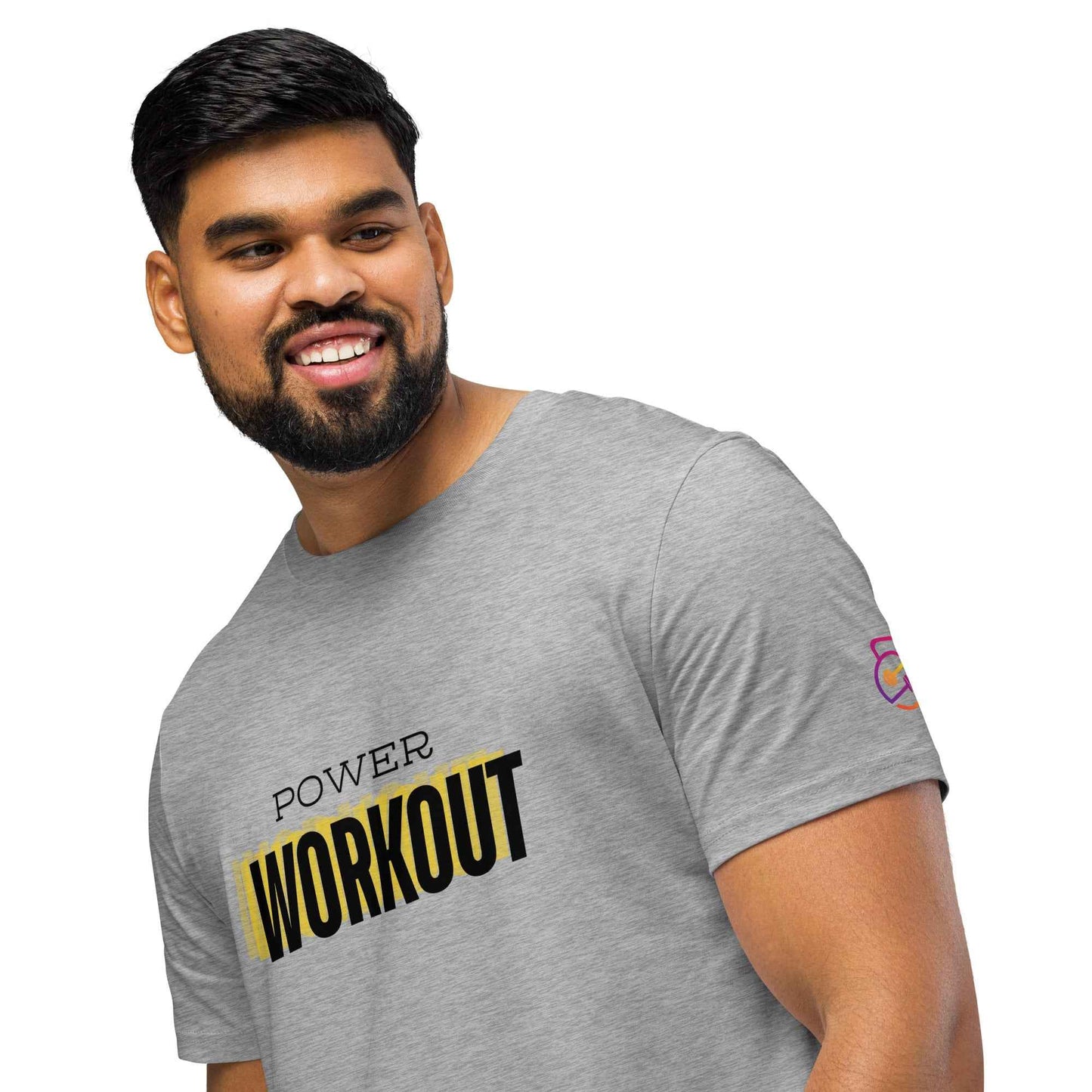 Men's Organic T-Shirt for High-Intensity Fitness Workouts