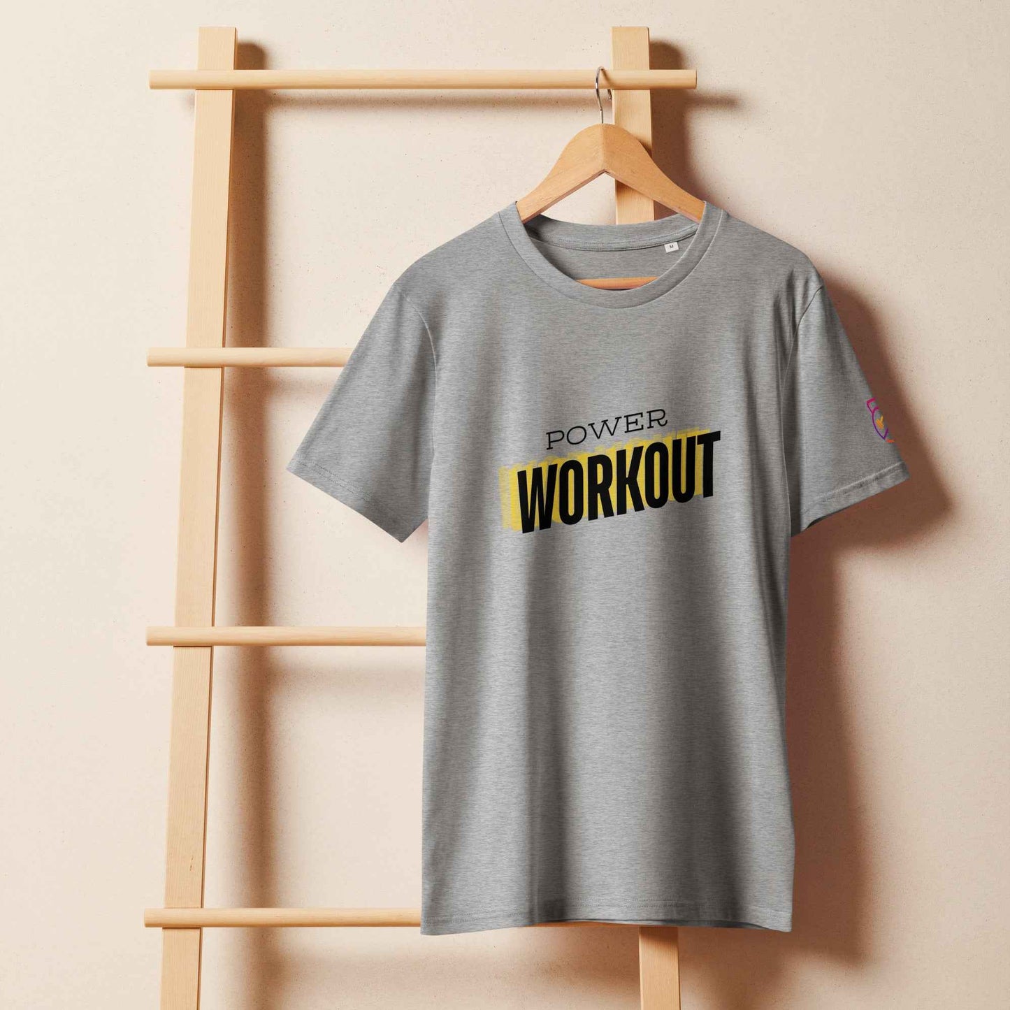 Men's Organic T-Shirt for High-Intensity Fitness Workouts
