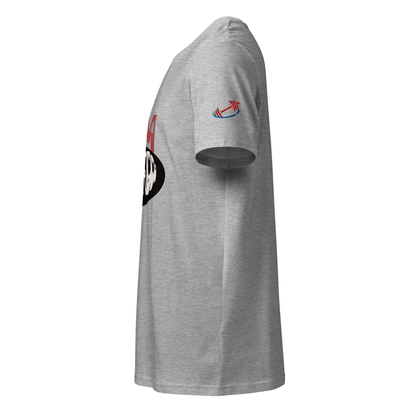 Men's Organic Fitness T-Shirt - Mid-Light Gym Mode On Apparel