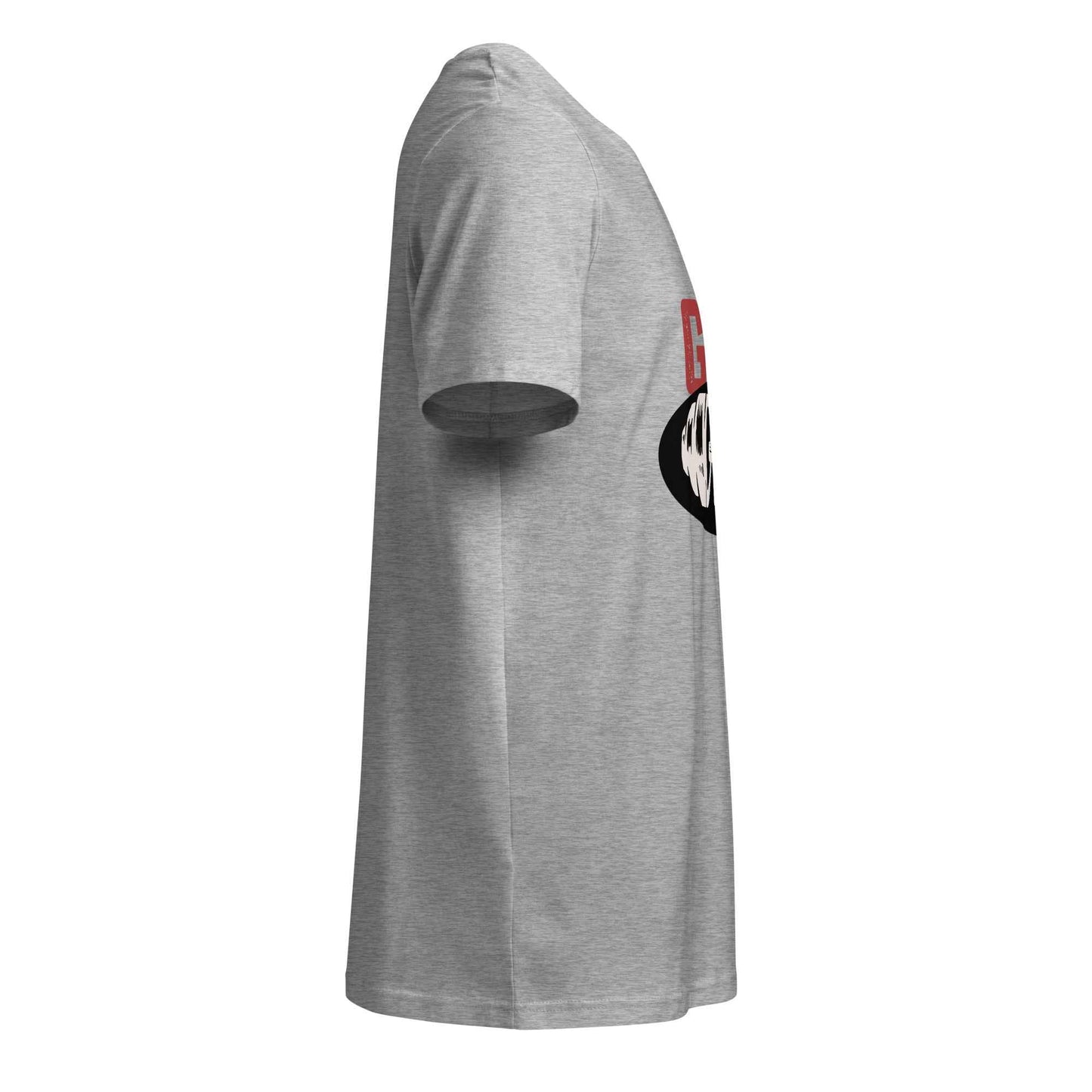 Men's Organic Fitness T-Shirt - Mid-Light Gym Mode On Apparel